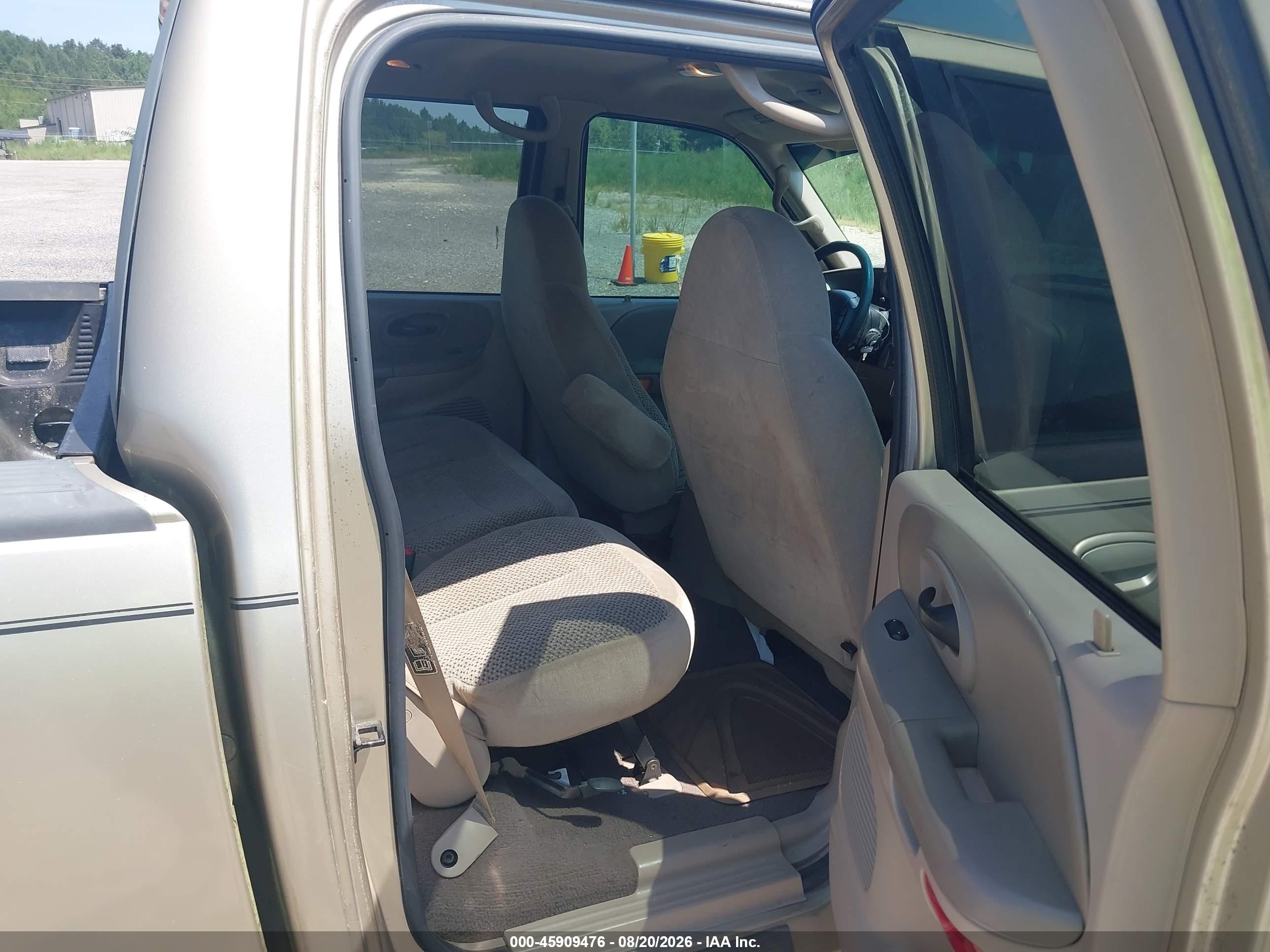 2001 Ford F-150 Harley-davidson Edition/king Ranch Edition/lariat/xlt Золотой vin: 1FTRW07W61KE29357