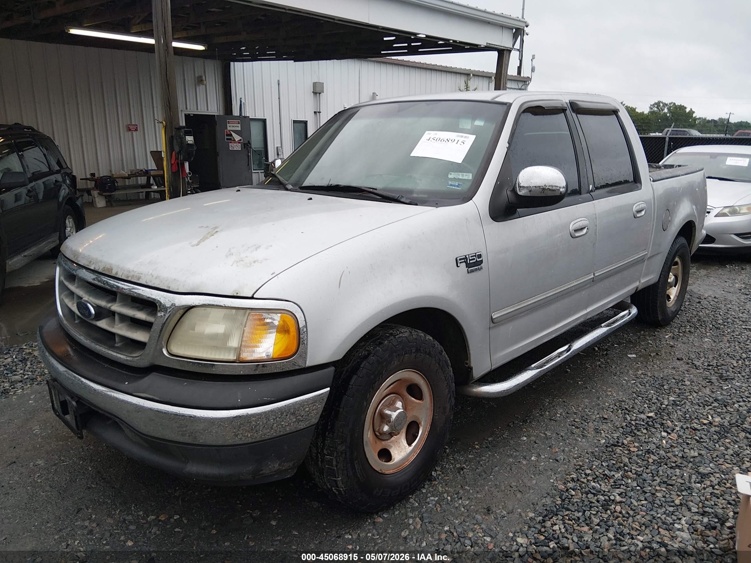 2001 Ford F-150 Harley-davidson Edition/king Ranch Edition/lariat/xlt Silver vin: 1FTRW07W91KA17188