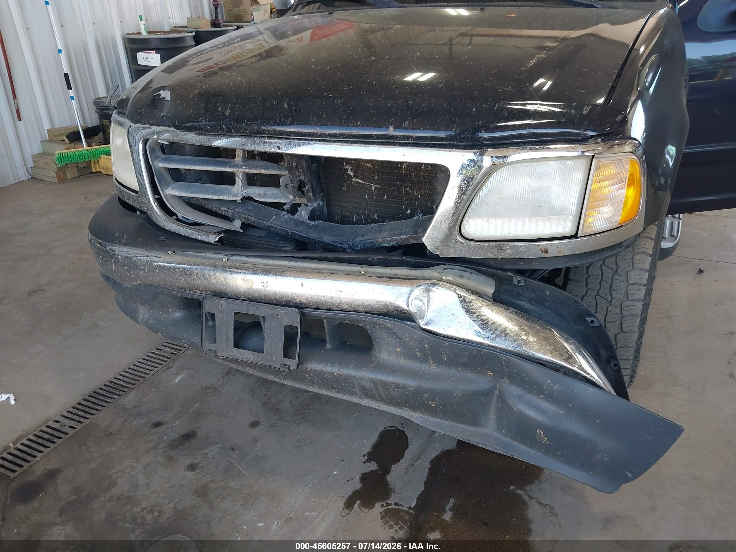 2001 Ford F-150 Harley-davidson Edition/king Ranch Edition/lariat/xlt Dark Blue vin: 1FTRW07W91KA48439