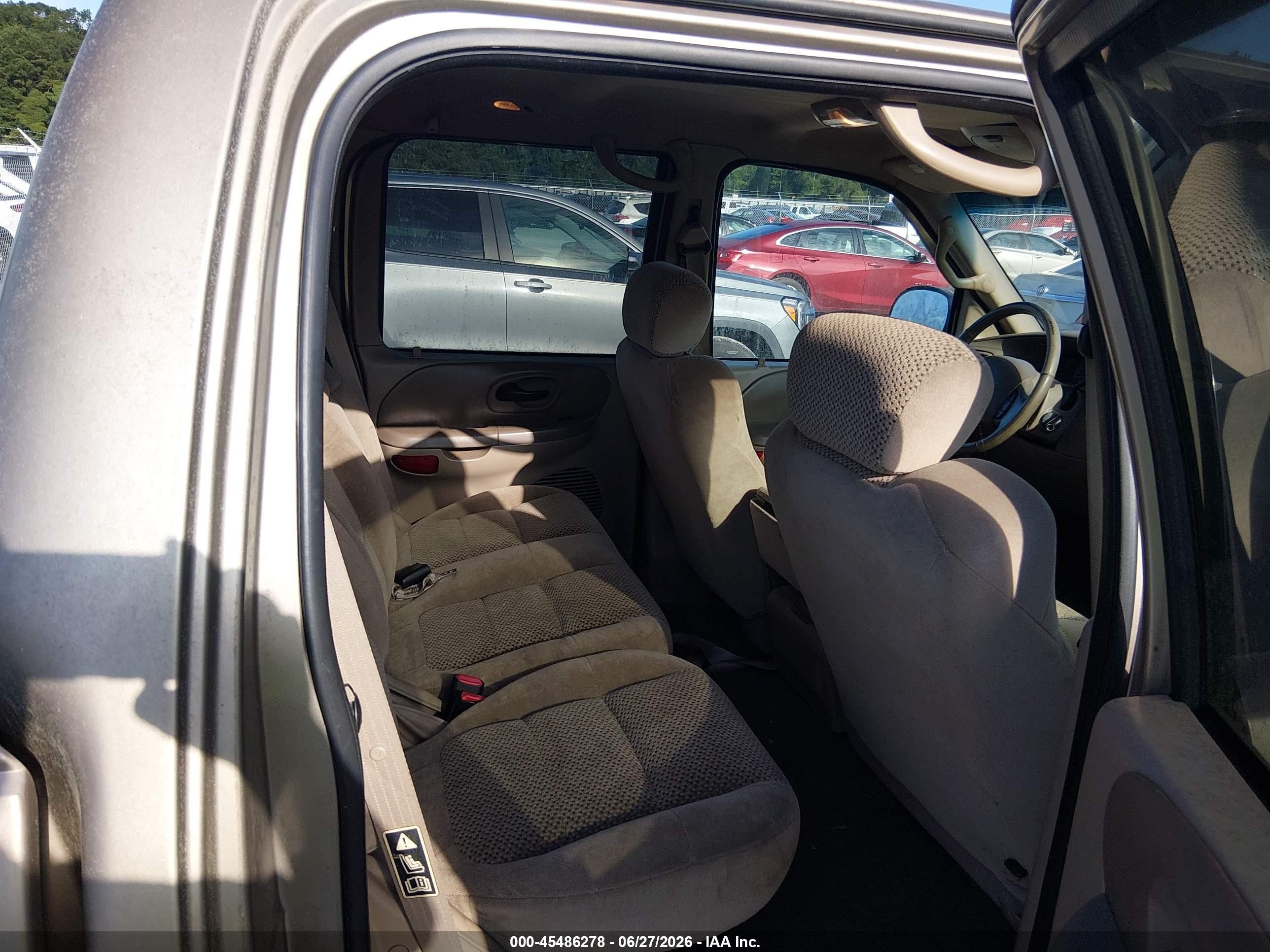 2001 Ford F-150 Harley-davidson Edition/king Ranch Edition/lariat/xlt Gold vin: 1FTRW07WX1KB83784