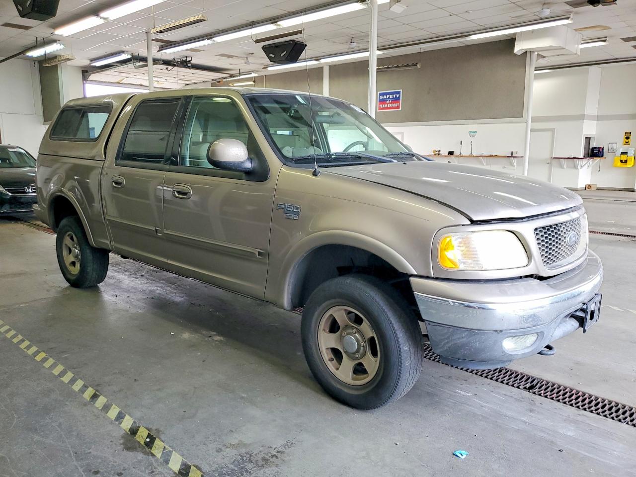 2003 Ford F150 Supercrew Tan vin: 1FTRW08623KC23373