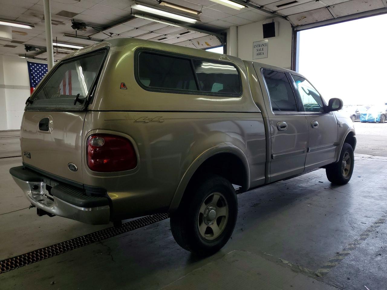 2003 Ford F150 Supercrew Tan vin: 1FTRW08623KC23373