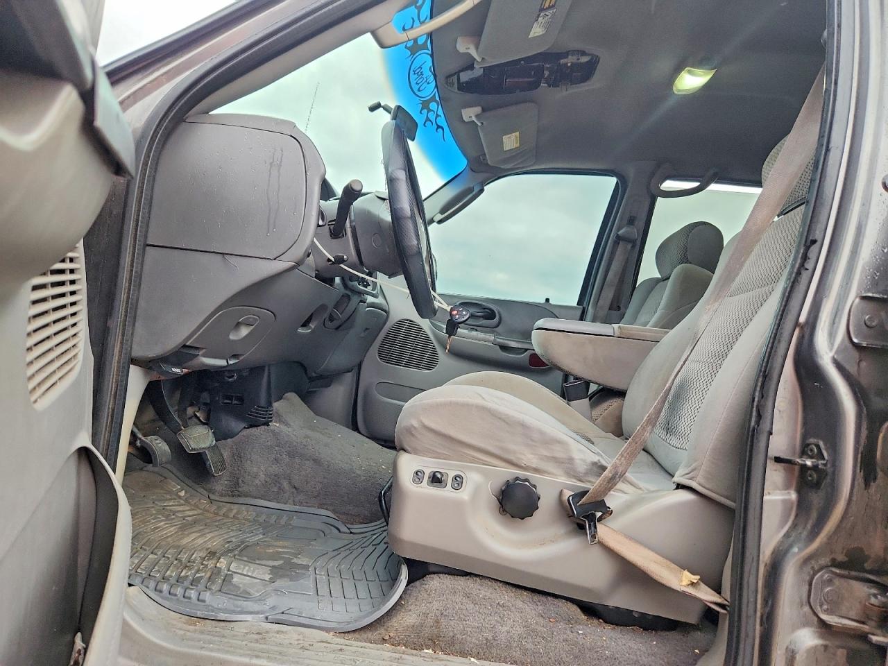 2003 Ford F150 Supercrew Gray vin: 1FTRW08633KC61596