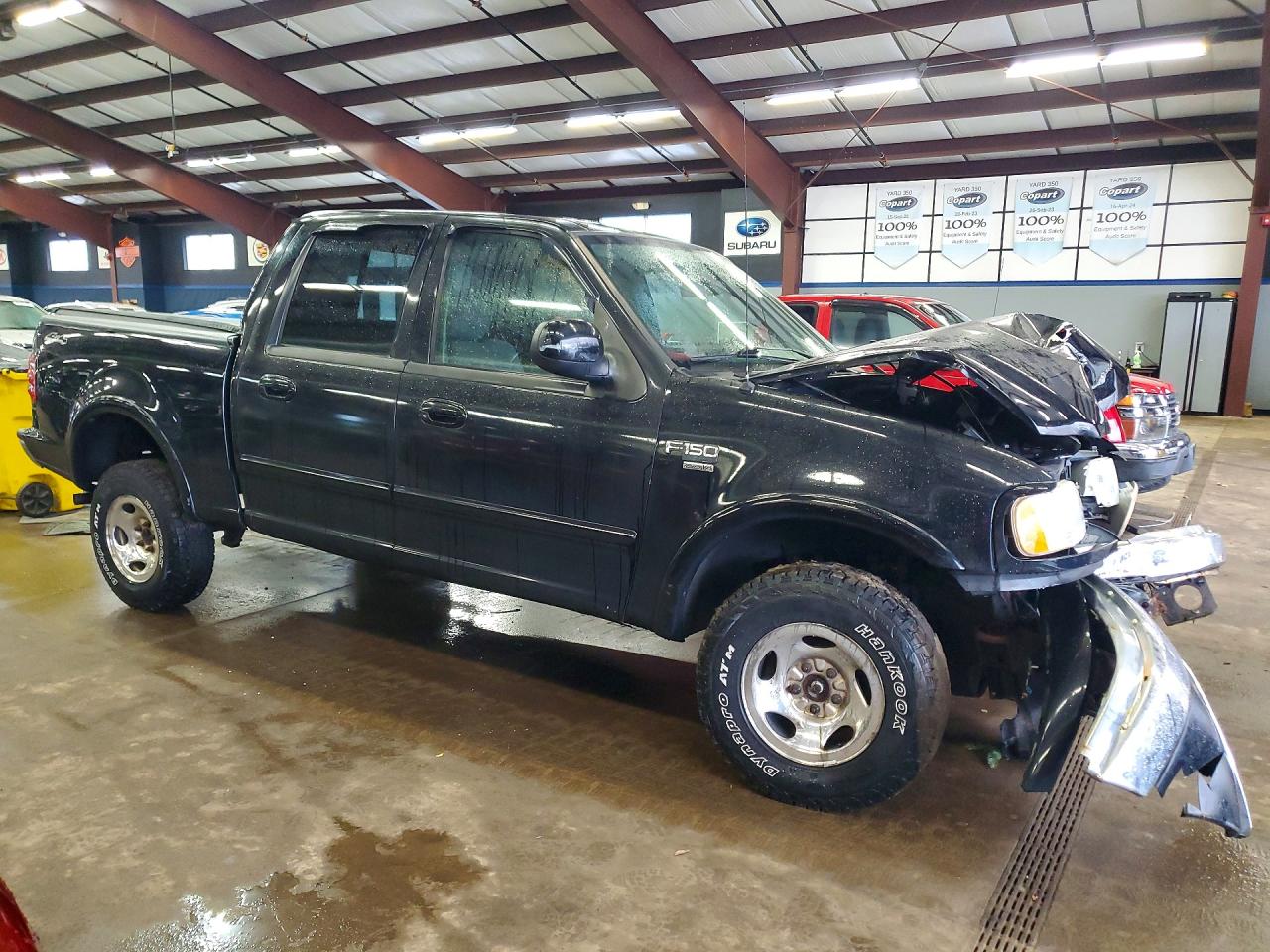 2003 Ford F150 Supercrew Black vin: 1FTRW08633KD36491