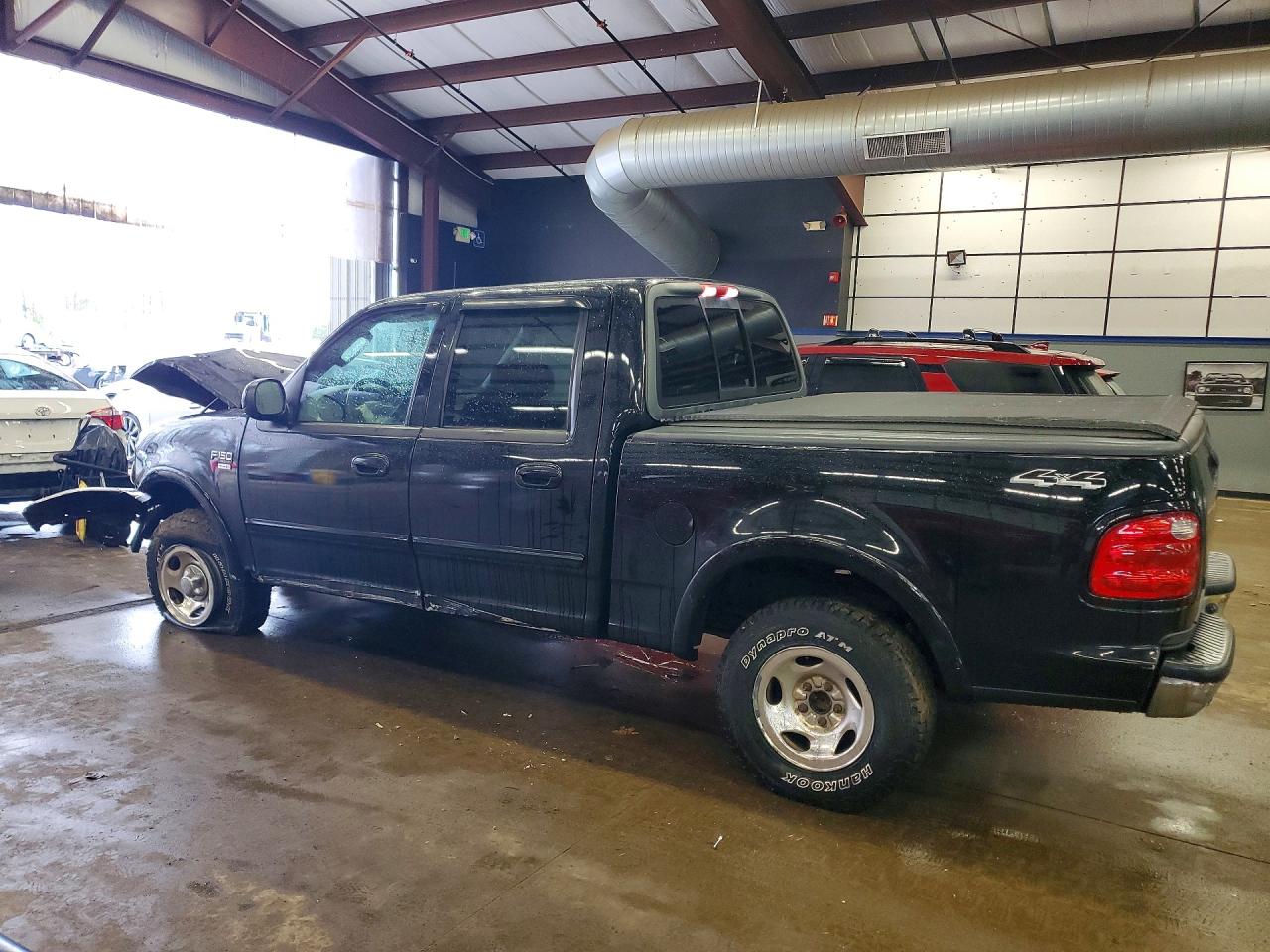2003 Ford F150 Supercrew Black vin: 1FTRW08633KD36491