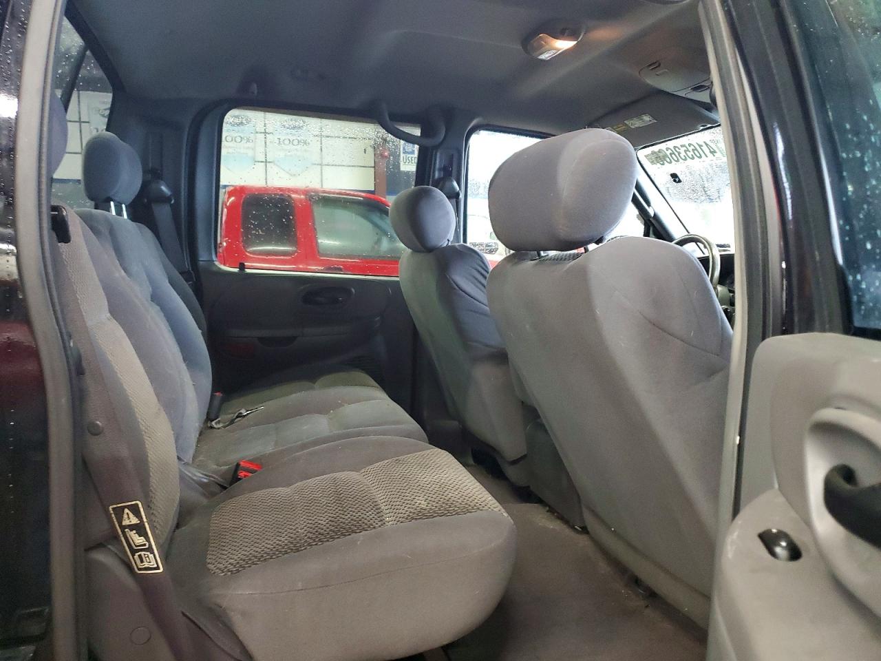 2003 Ford F150 Supercrew Black vin: 1FTRW08633KD36491