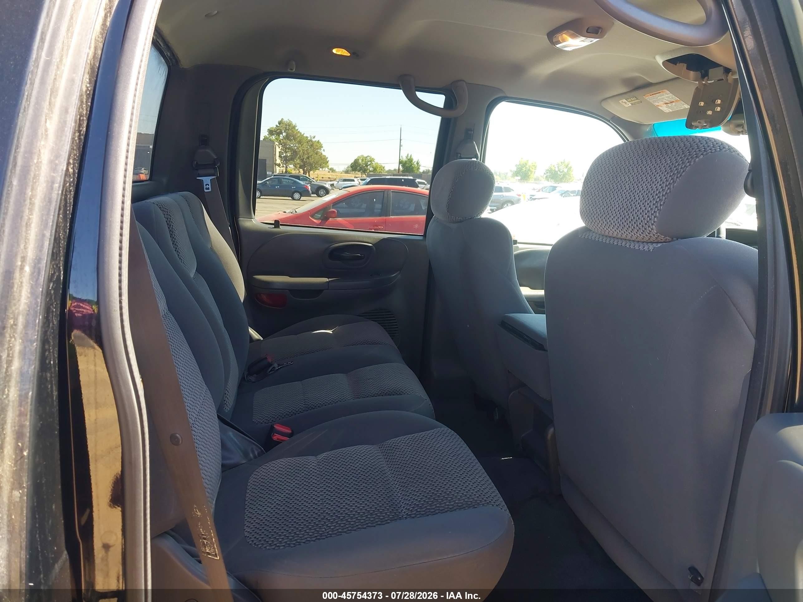 2002 Ford F-150 Lariat/xlt Black vin: 1FTRW08642KA74060