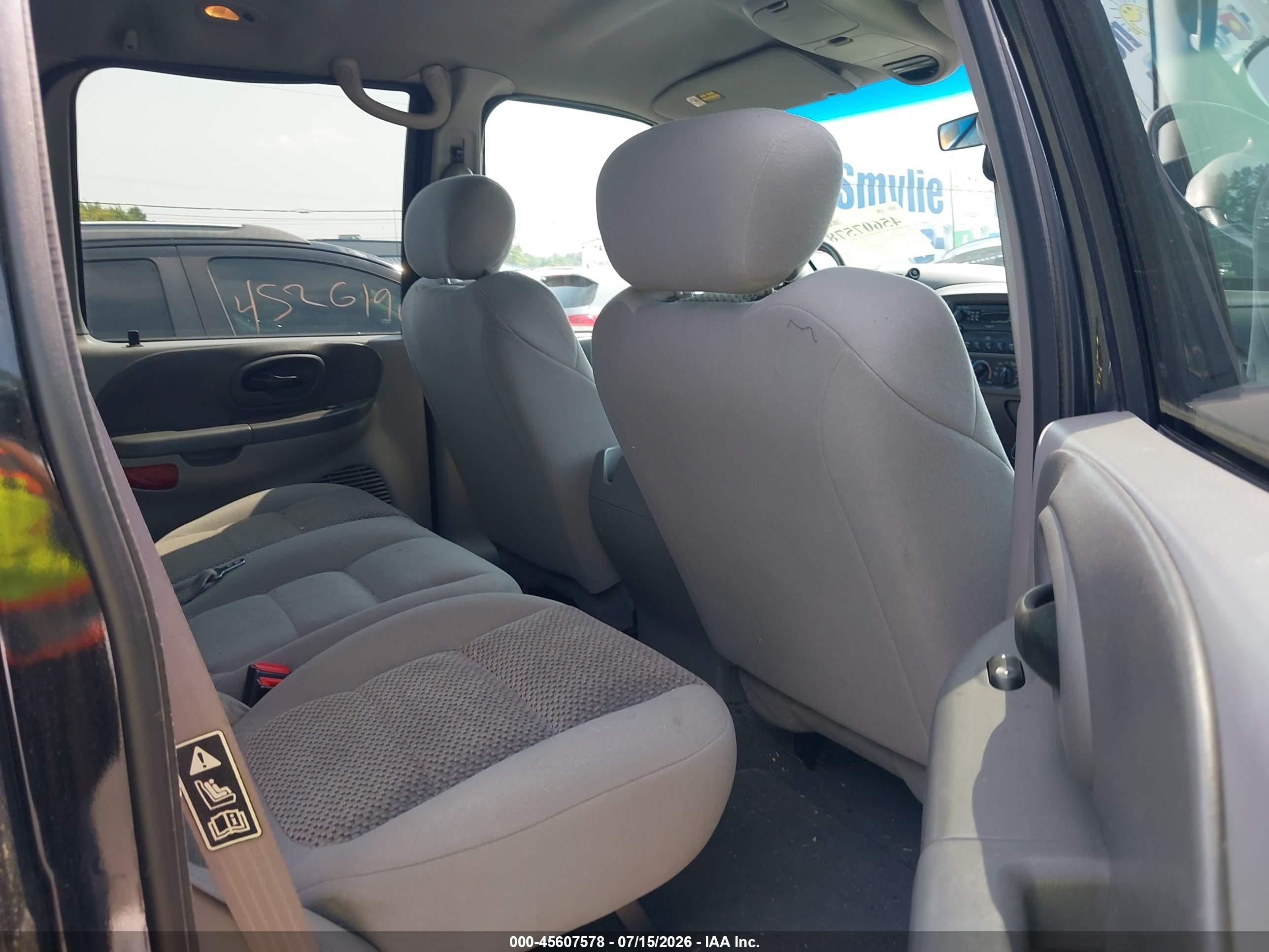 2003 Ford F-150 Lariat/xlt Black vin: 1FTRW08663KC60359