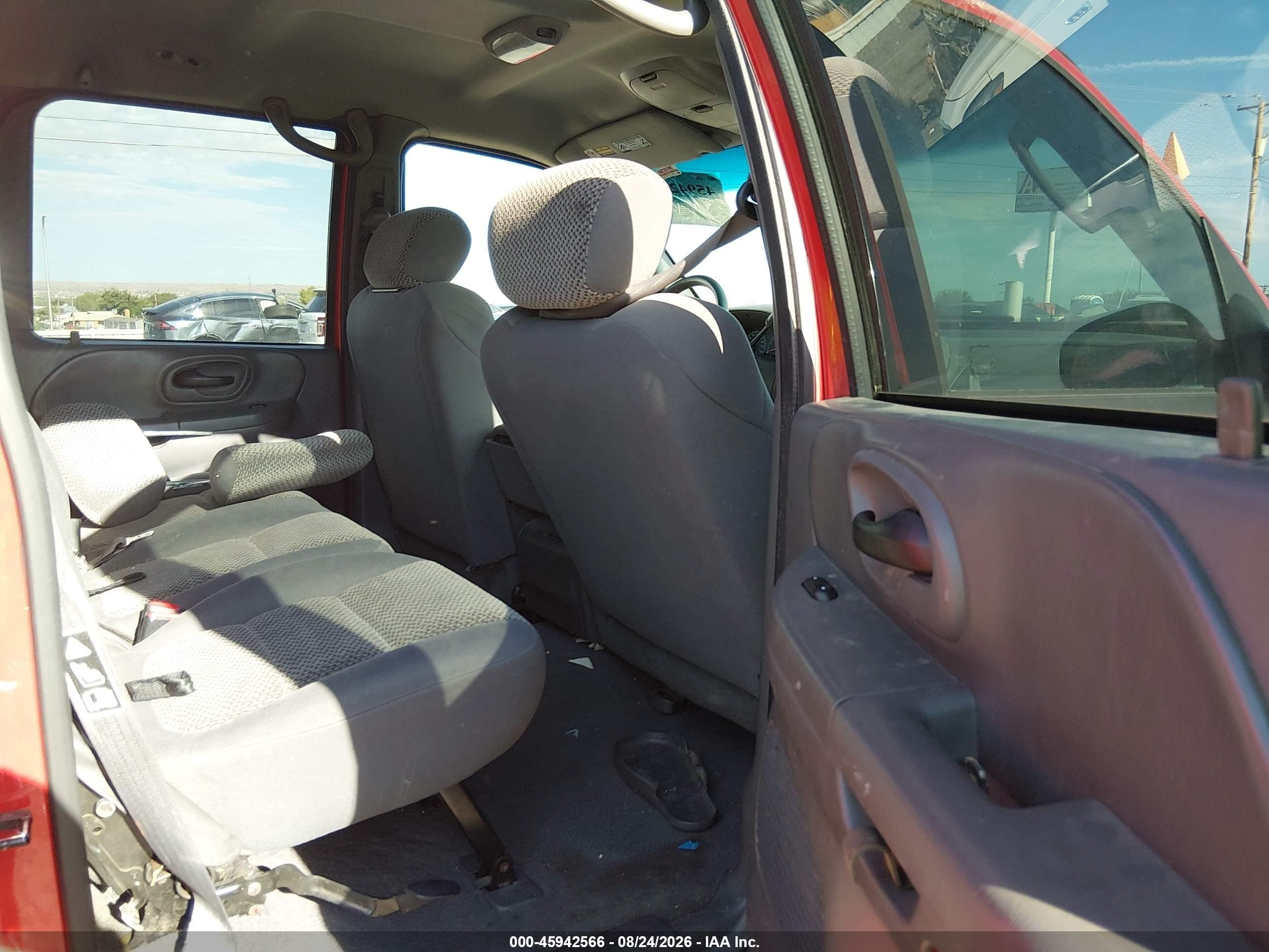 2002 Ford F-150 Lariat/xlt Red vin: 1FTRW086X2KC88633