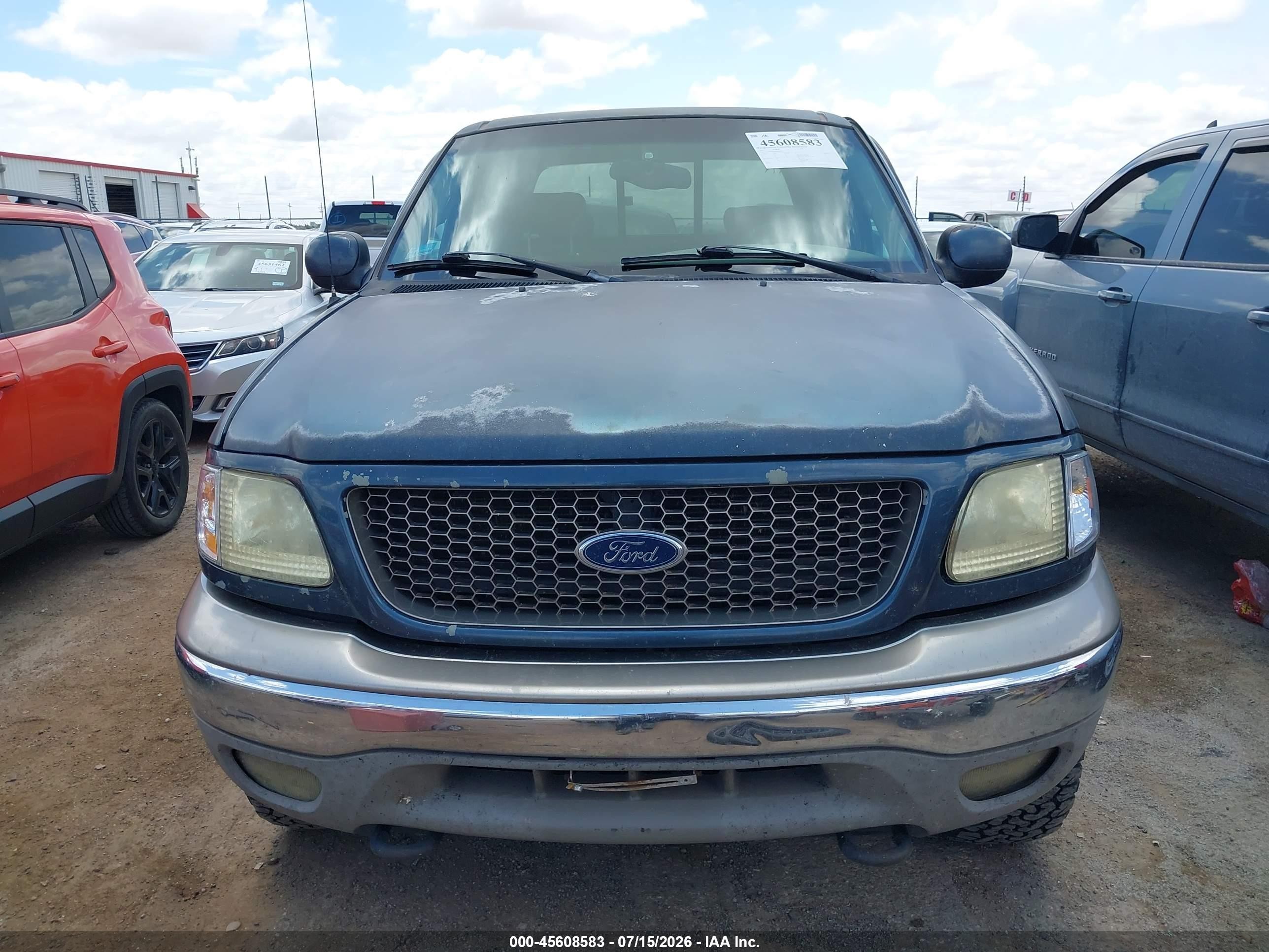 2001 Ford F-150 King Ranch Edition/lariat/xlt Pewter vin: 1FTRW08L01KB87833
