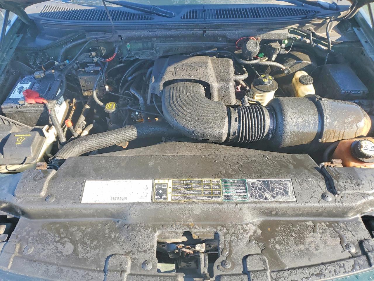 2003 Ford F150 Supercrew Green vin: 1FTRW08L03KA36297