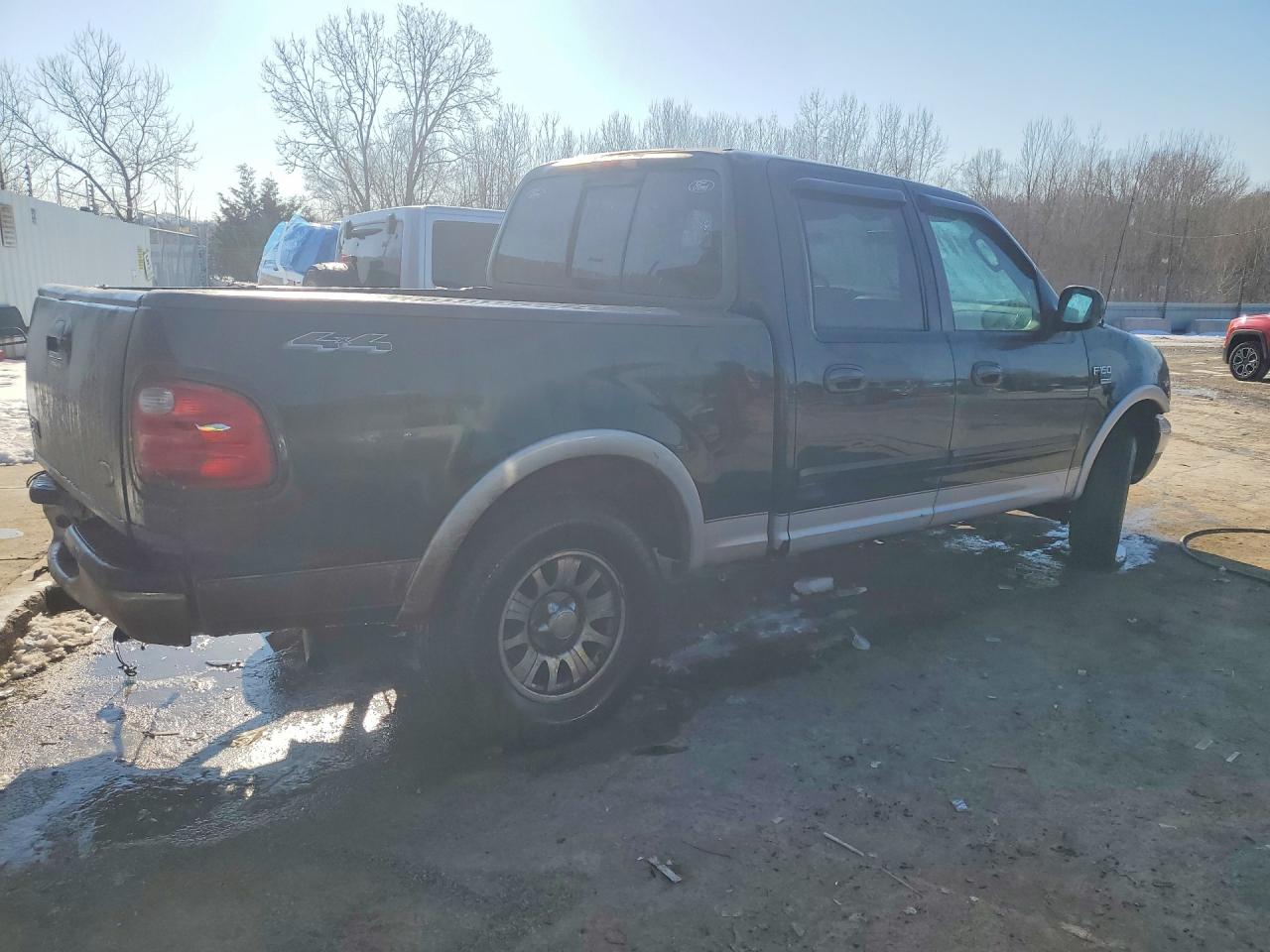 2003 Ford F150 Supercrew Green vin: 1FTRW08L03KA36297