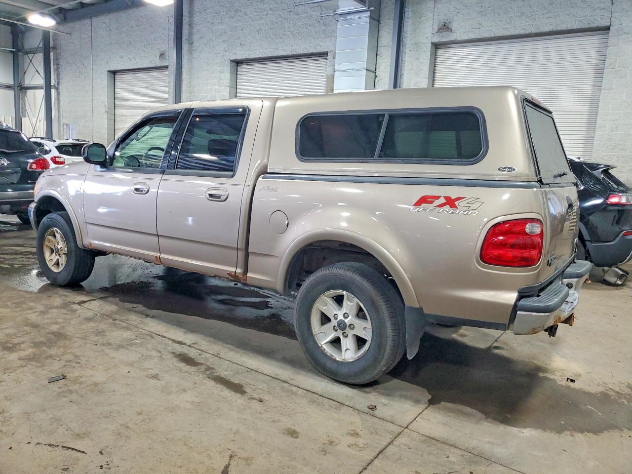 2003 Ford F150 Supercrew Tan vin: 1FTRW08L03KD72158