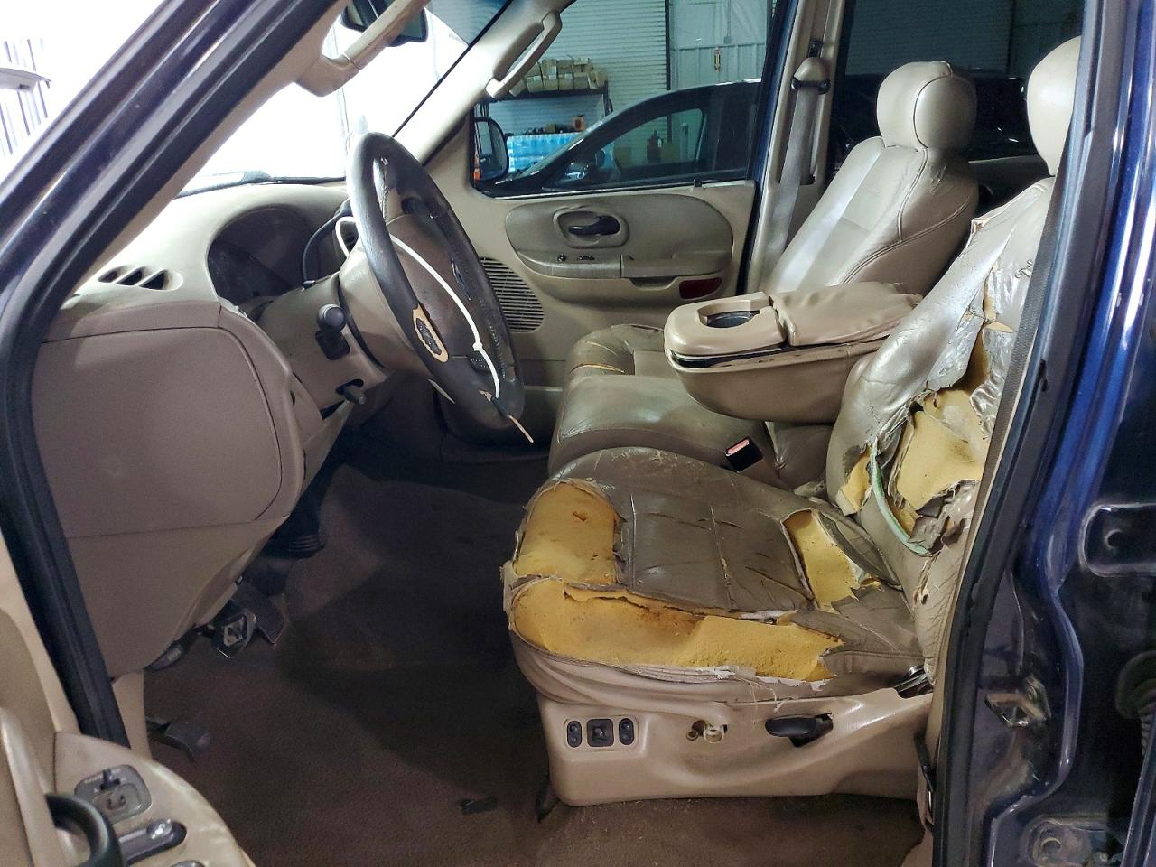 2003 Ford F150 Supercrew Blue vin: 1FTRW08L03KD97626