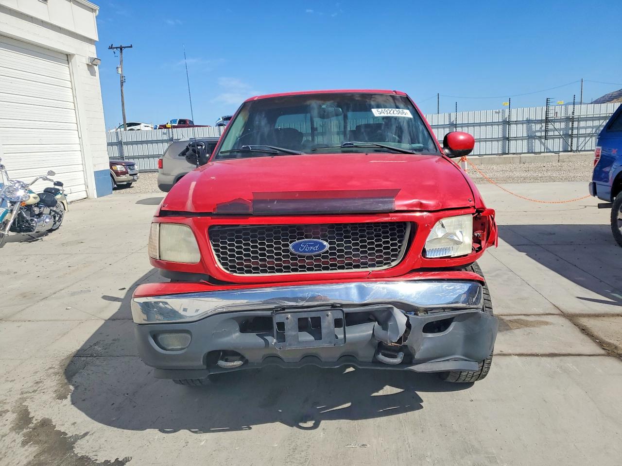 2001 Ford F150 Supercrew Red vin: 1FTRW08L11KA91709