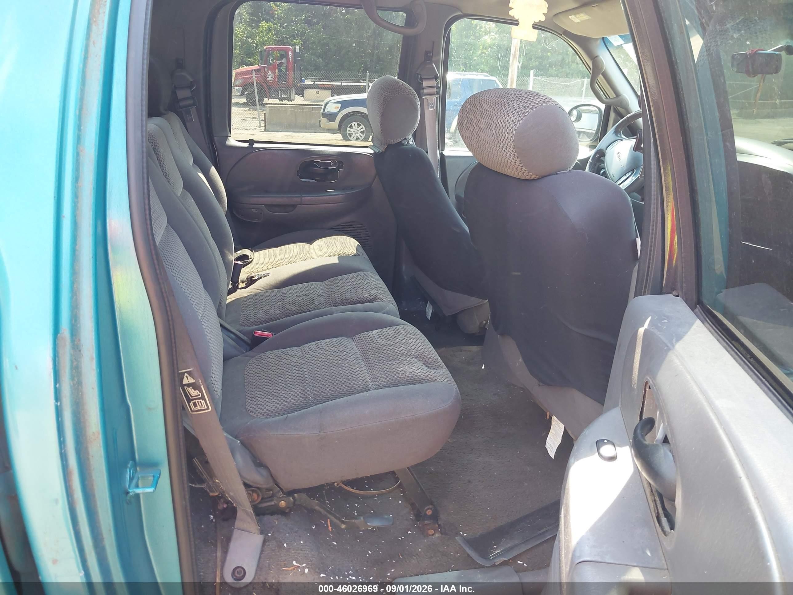 2002 Ford F-150 Lariat/xlt Бирюзовый vin: 1FTRW08L12KB68810