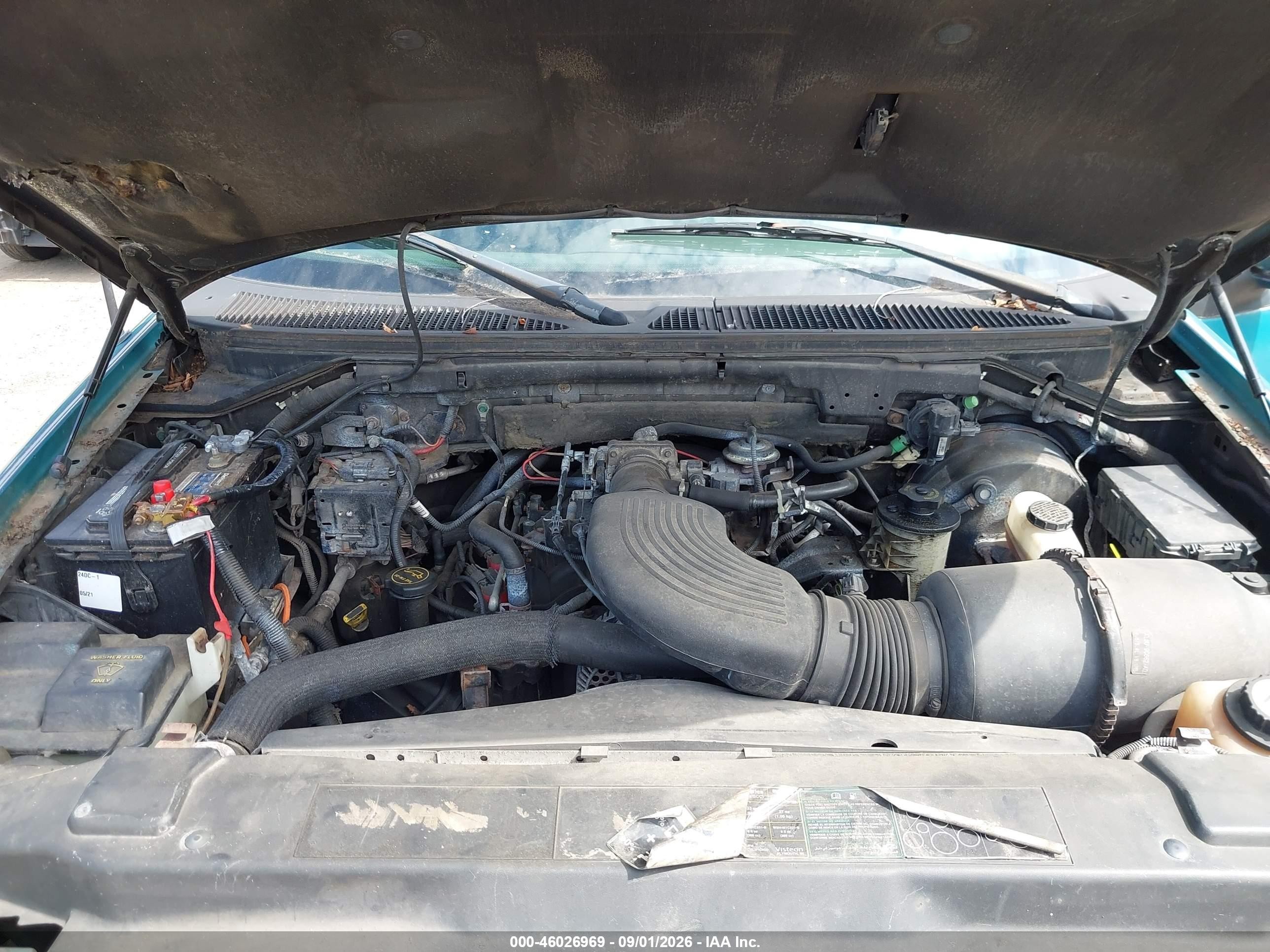 2002 Ford F-150 Lariat/xlt Бирюзовый vin: 1FTRW08L12KB68810