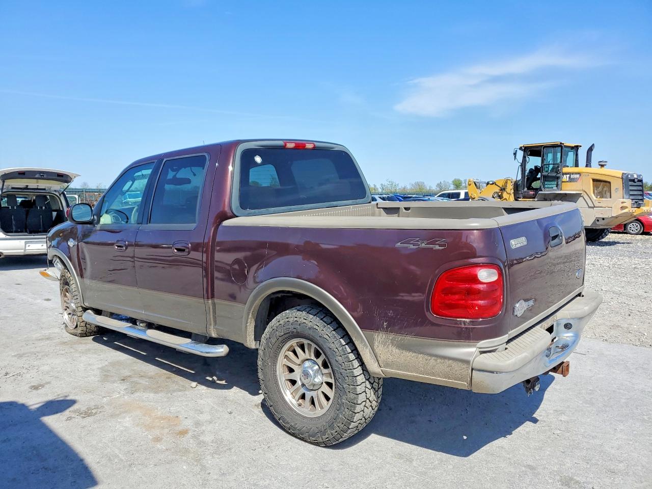 2003 Ford F150 Burgundy vin: 1FTRW08L13KB73023
