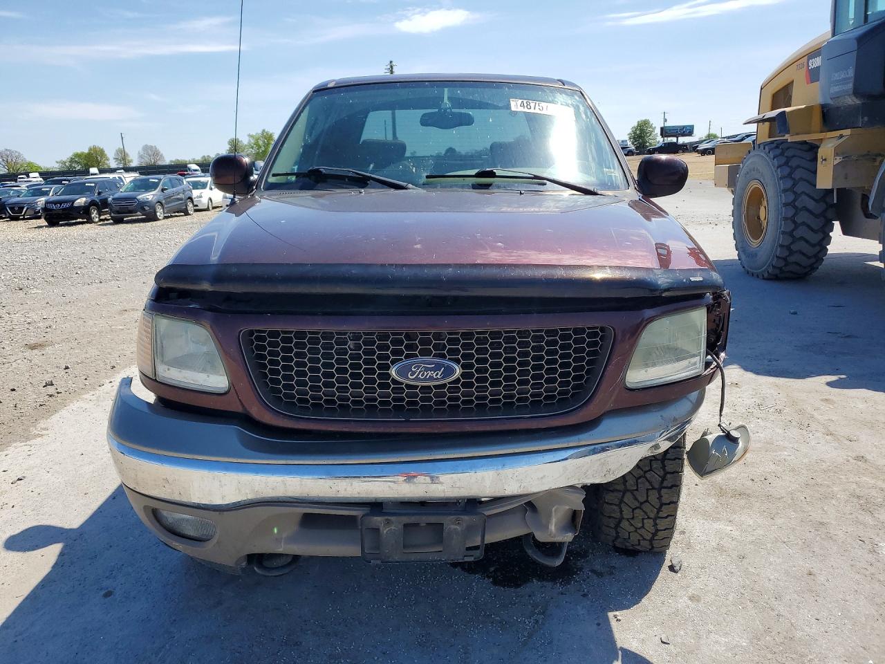 2003 Ford F150 Burgundy vin: 1FTRW08L13KB73023