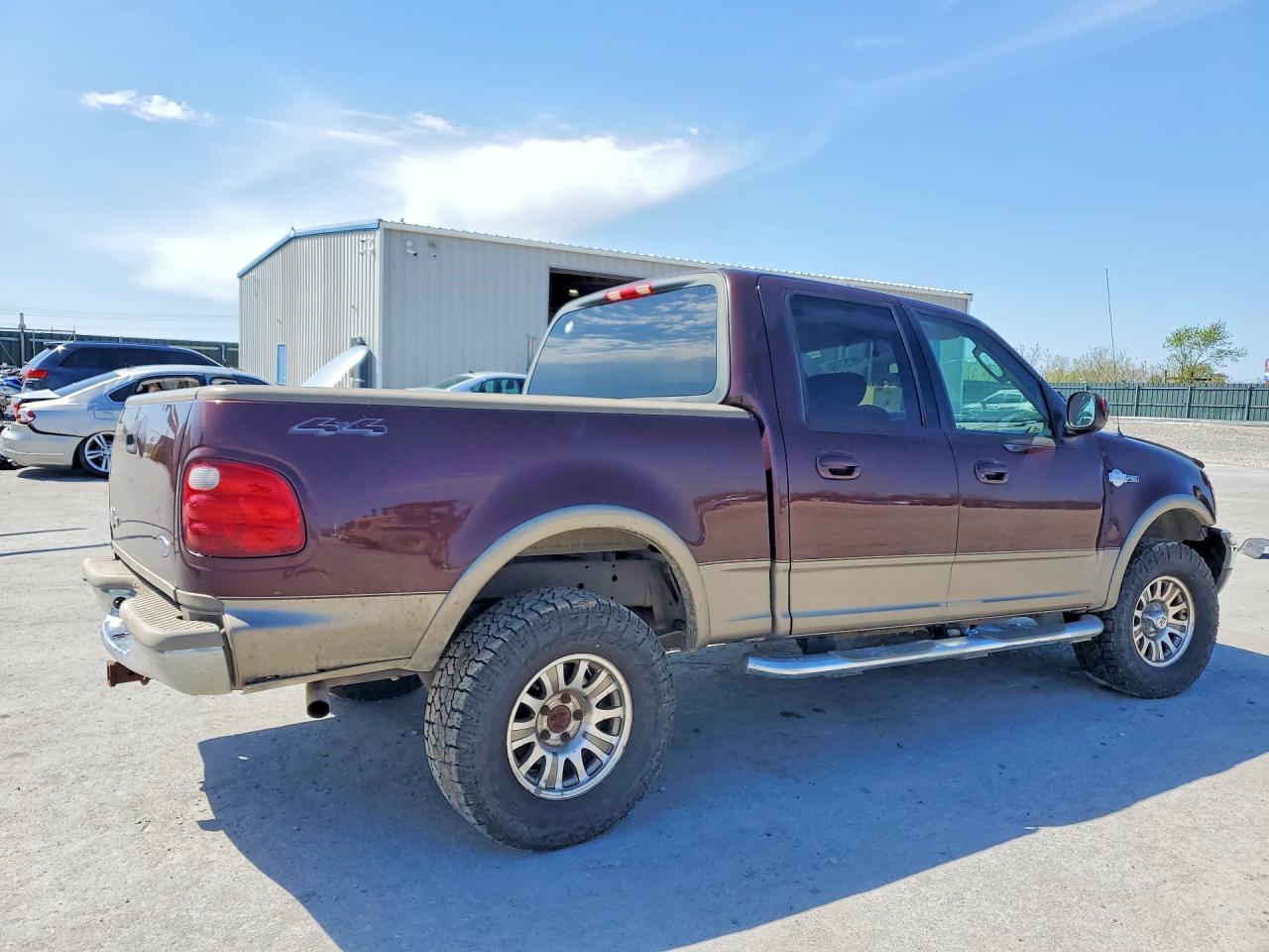 2003 Ford F150 Burgundy vin: 1FTRW08L13KB73023