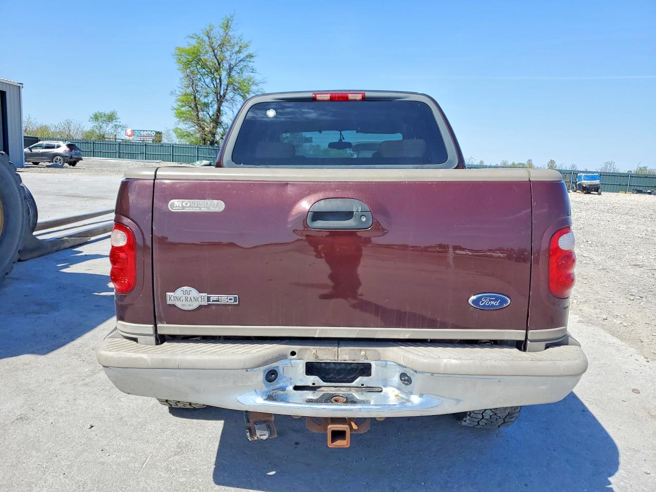 2003 Ford F150 Burgundy vin: 1FTRW08L13KB73023