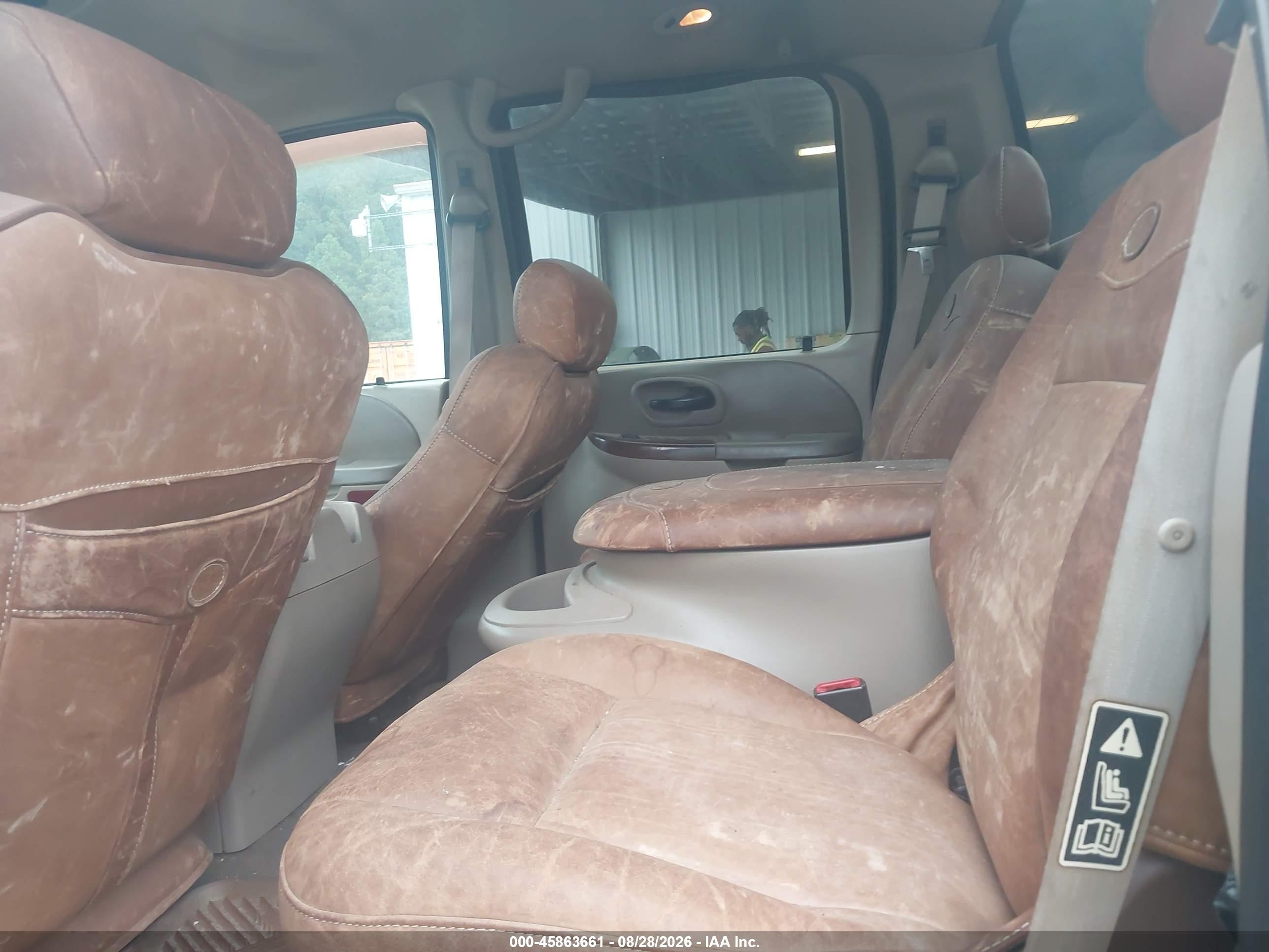 2003 Ford F-150 Lariat/xlt Black vin: 1FTRW08L13KC89306