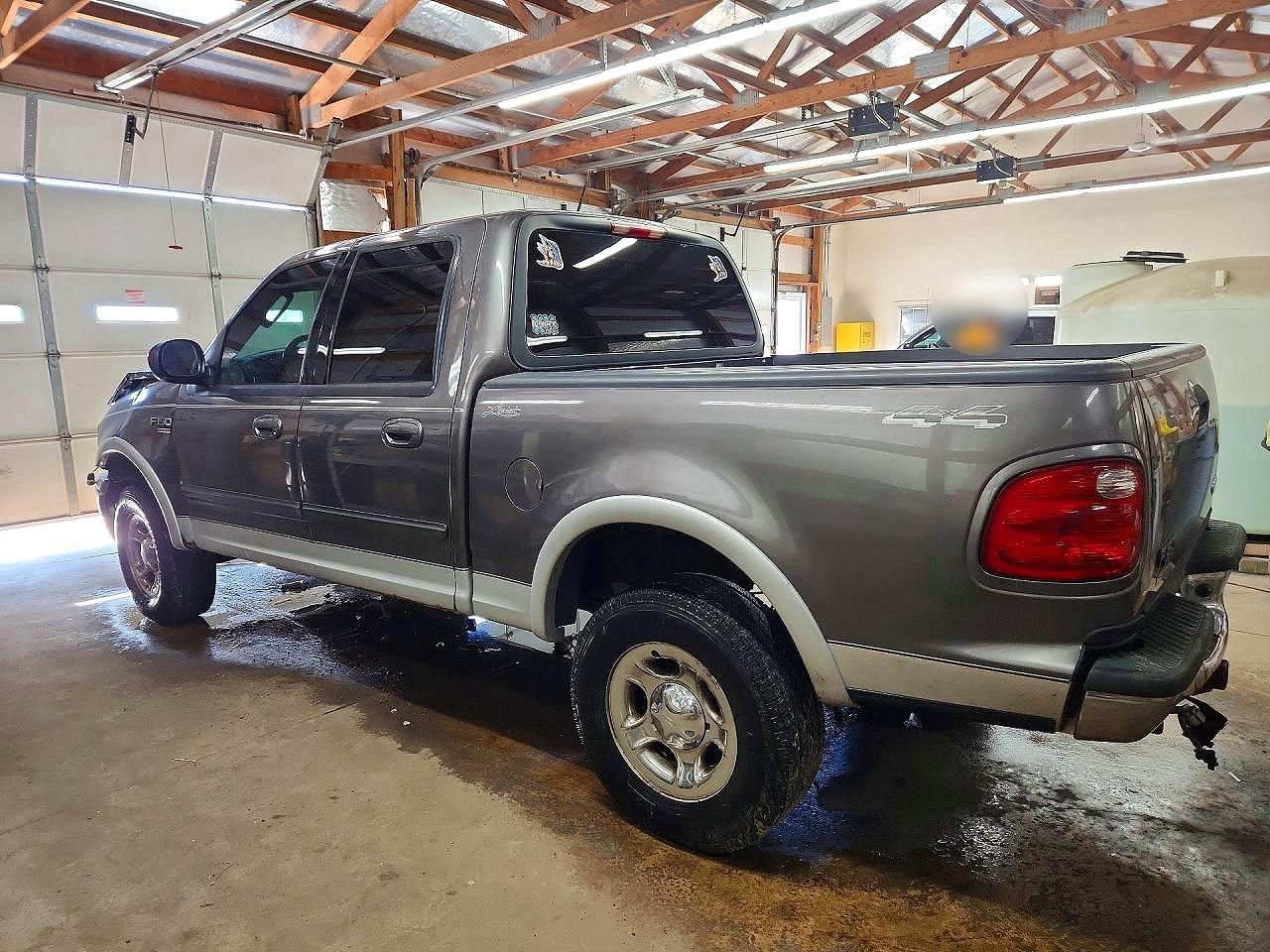 2003 Ford F150 Supercrew Gray vin: 1FTRW08L13KD06265