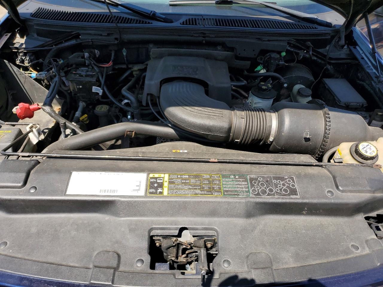 2003 Ford F150 Supercrew Blue vin: 1FTRW08L13KD60892