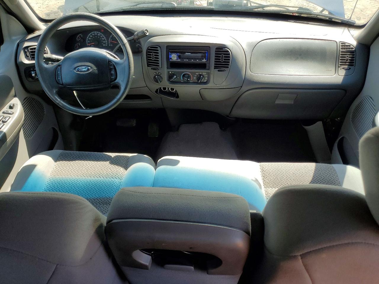 2003 Ford F150 Supercrew Blue vin: 1FTRW08L13KD60892