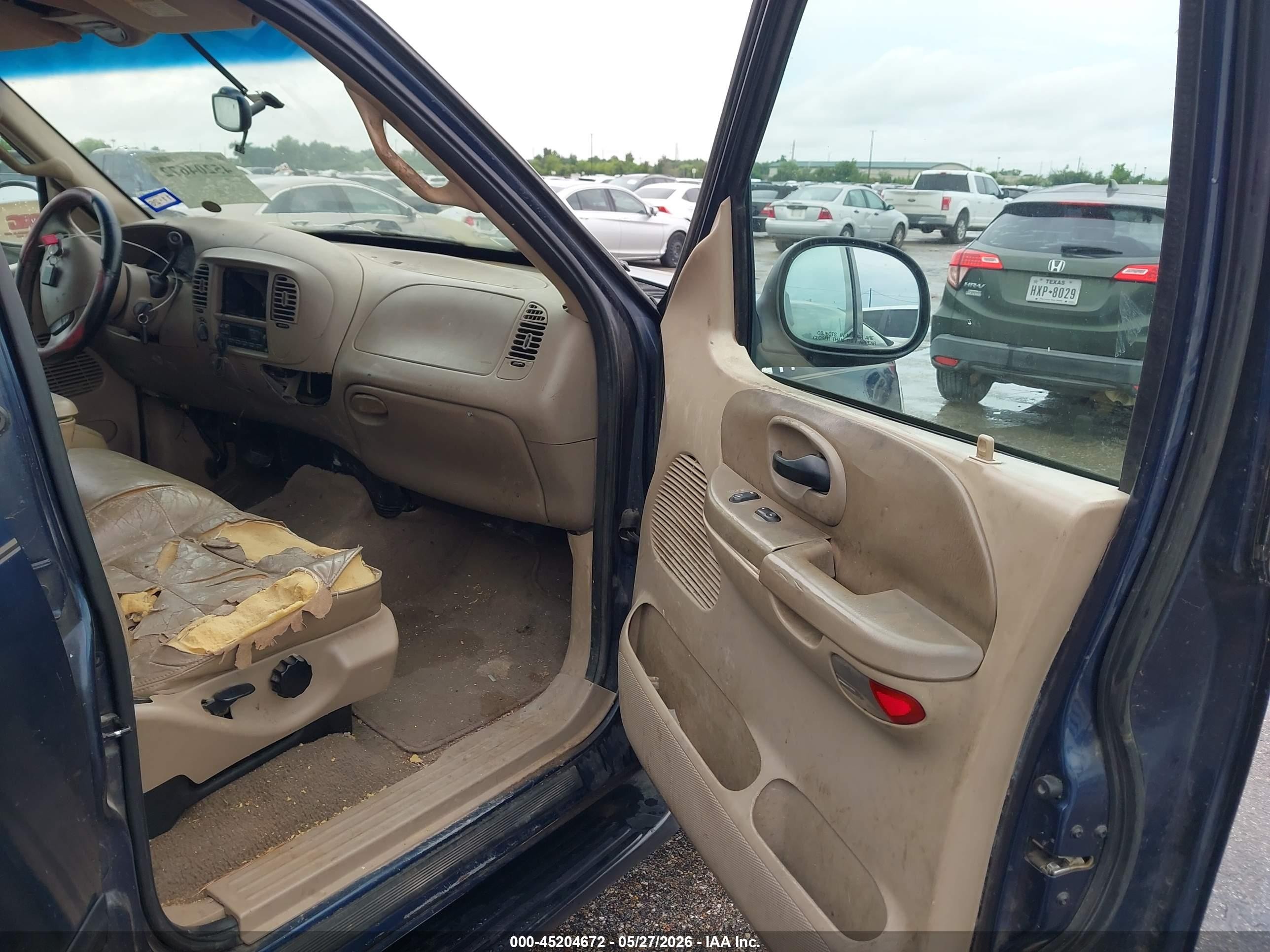 2002 Ford F-150 Lariat/xlt Dark Blue vin: 1FTRW08L22KB27442