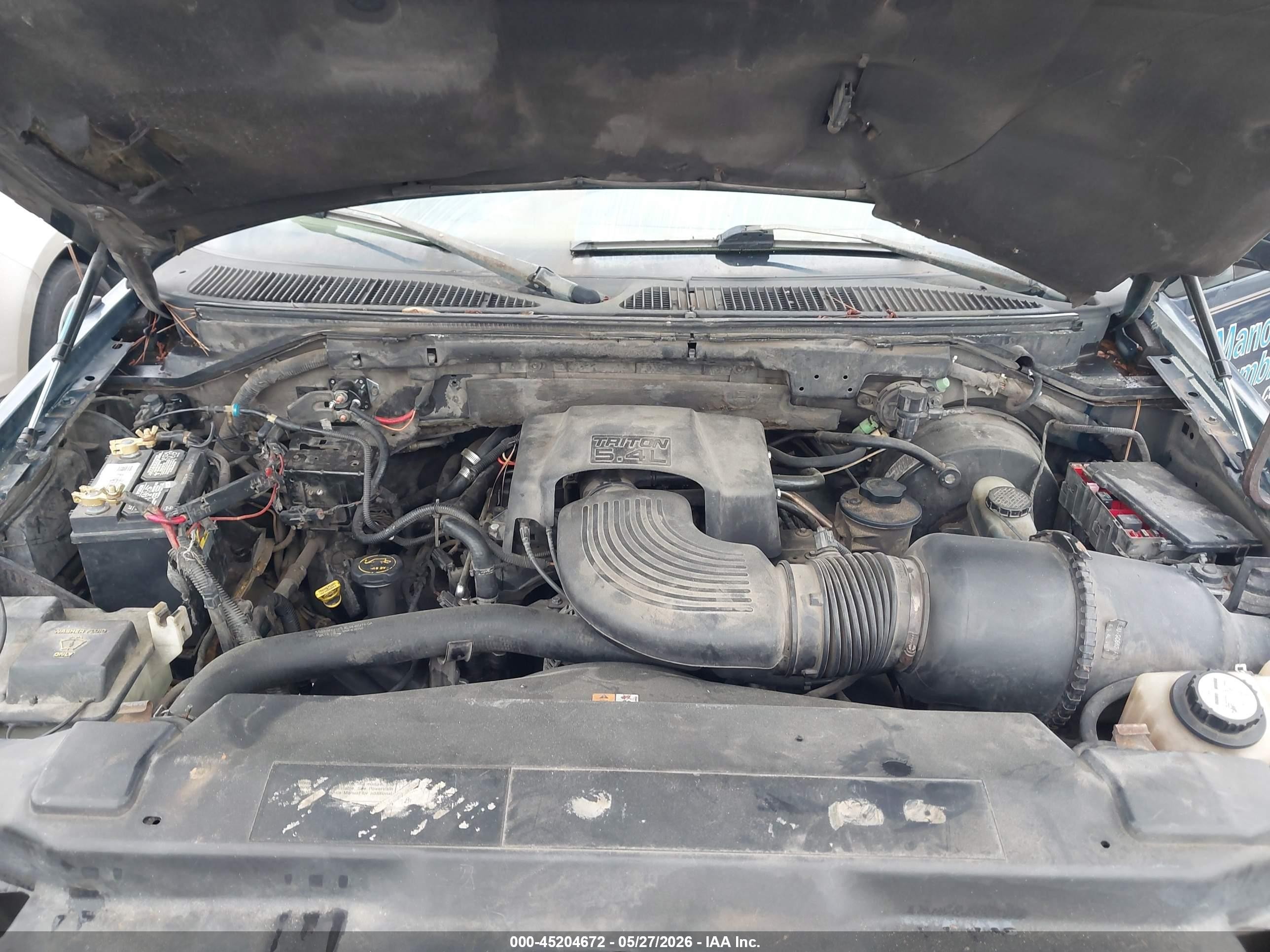 2002 Ford F-150 Lariat/xlt Dark Blue vin: 1FTRW08L22KB27442