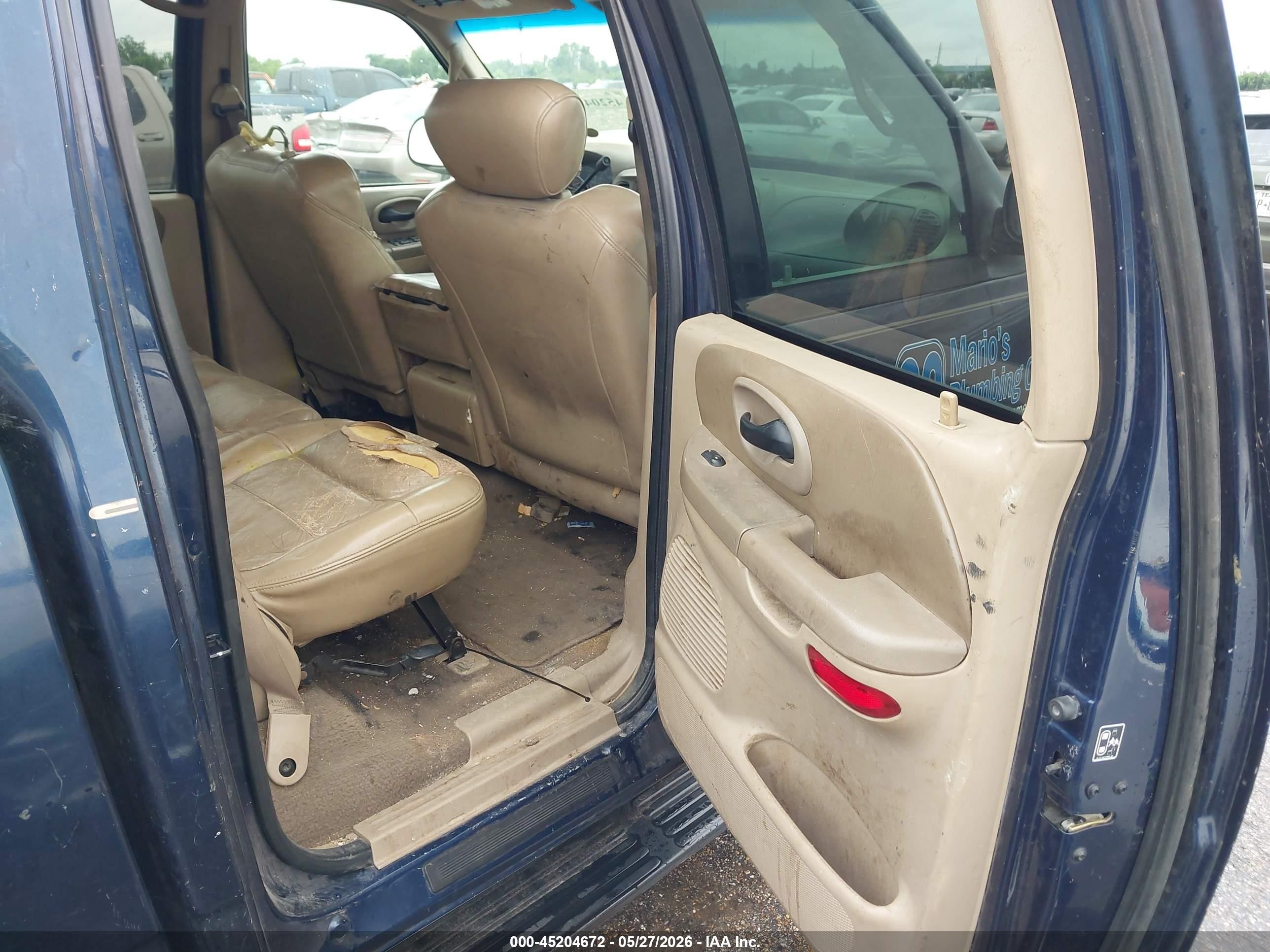2002 Ford F-150 Lariat/xlt Dark Blue vin: 1FTRW08L22KB27442