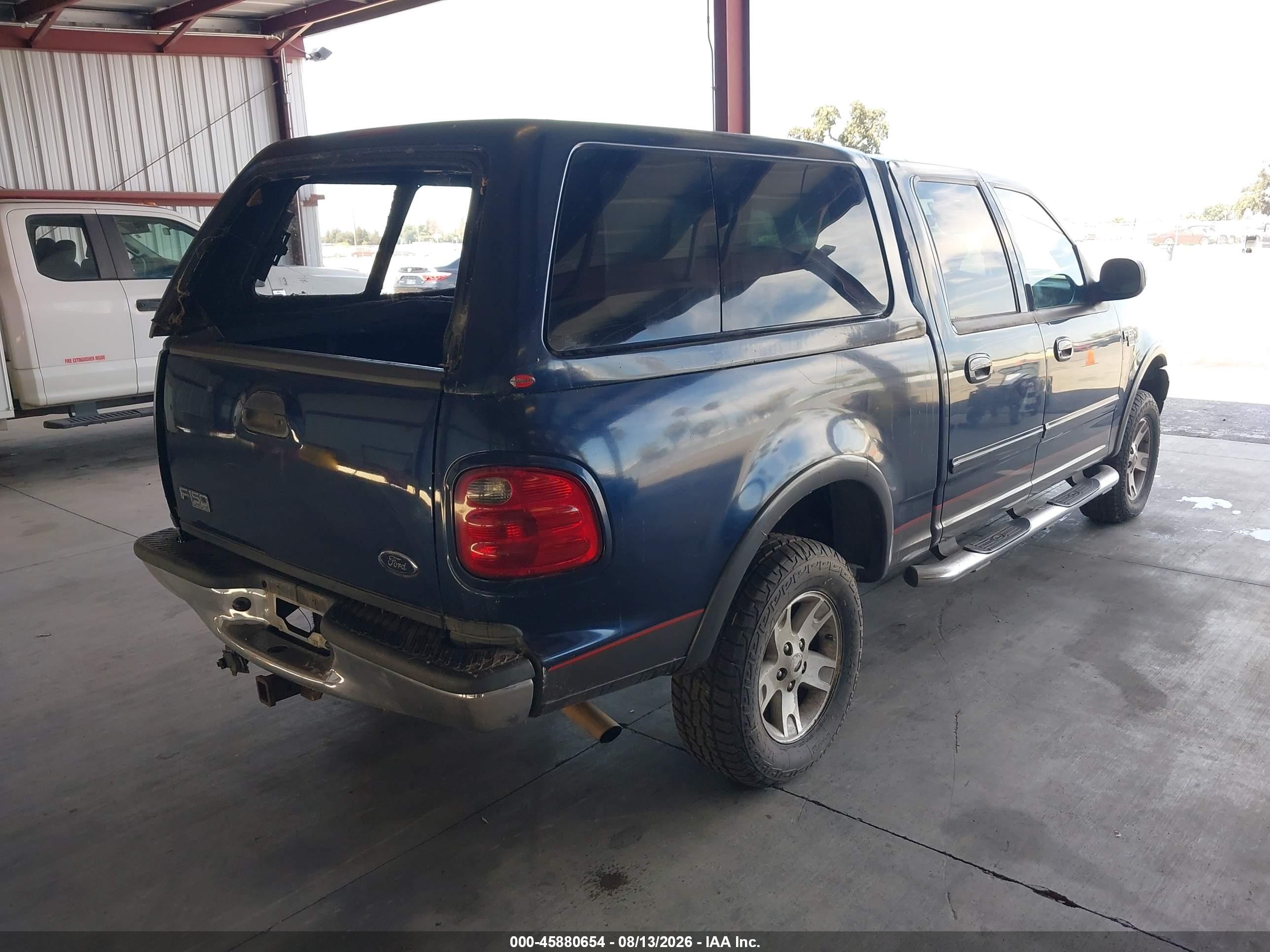 2003 Ford F-150 Lariat/xlt Dark Blue vin: 1FTRW08L23KA47267
