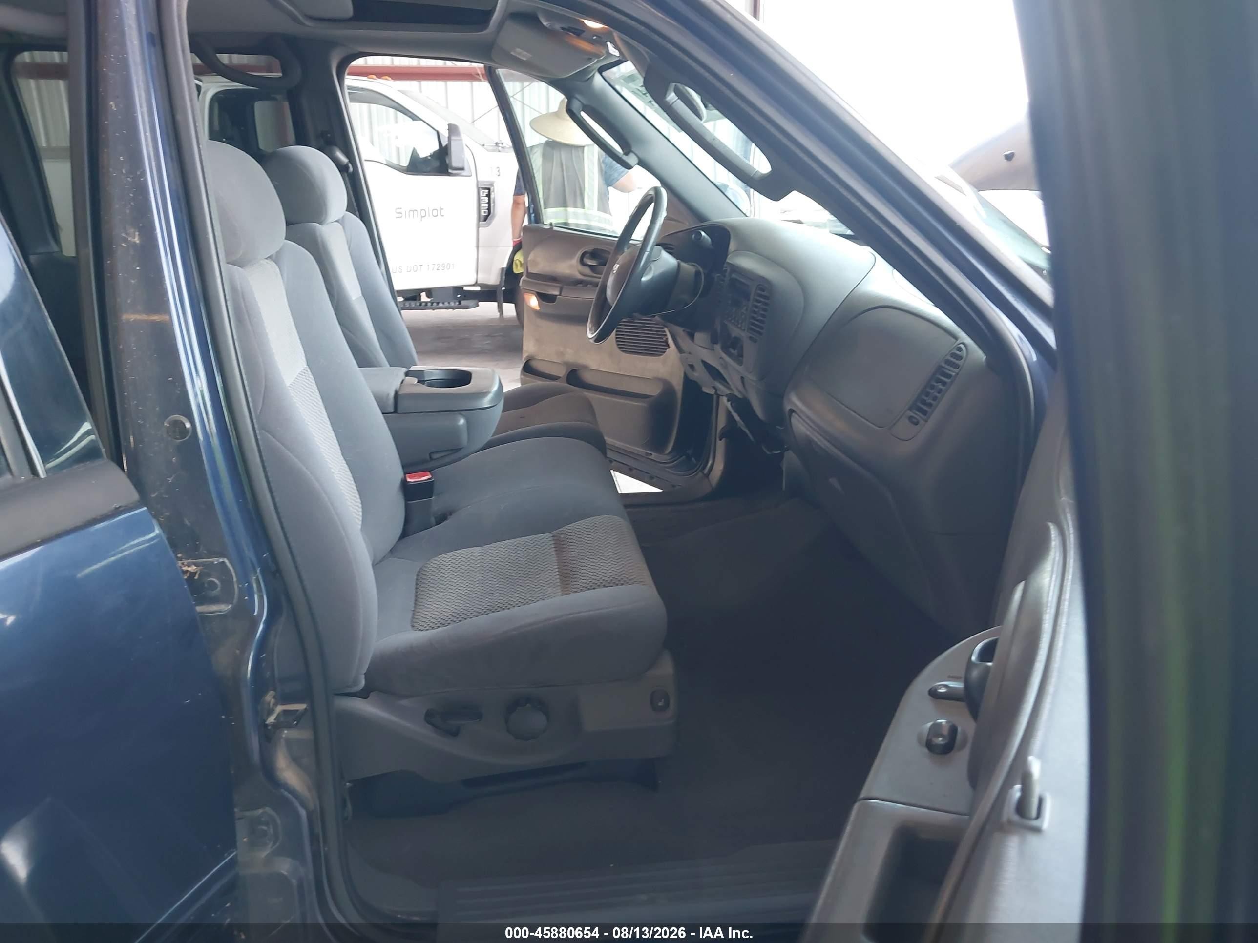 2003 Ford F-150 Lariat/xlt Dark Blue vin: 1FTRW08L23KA47267