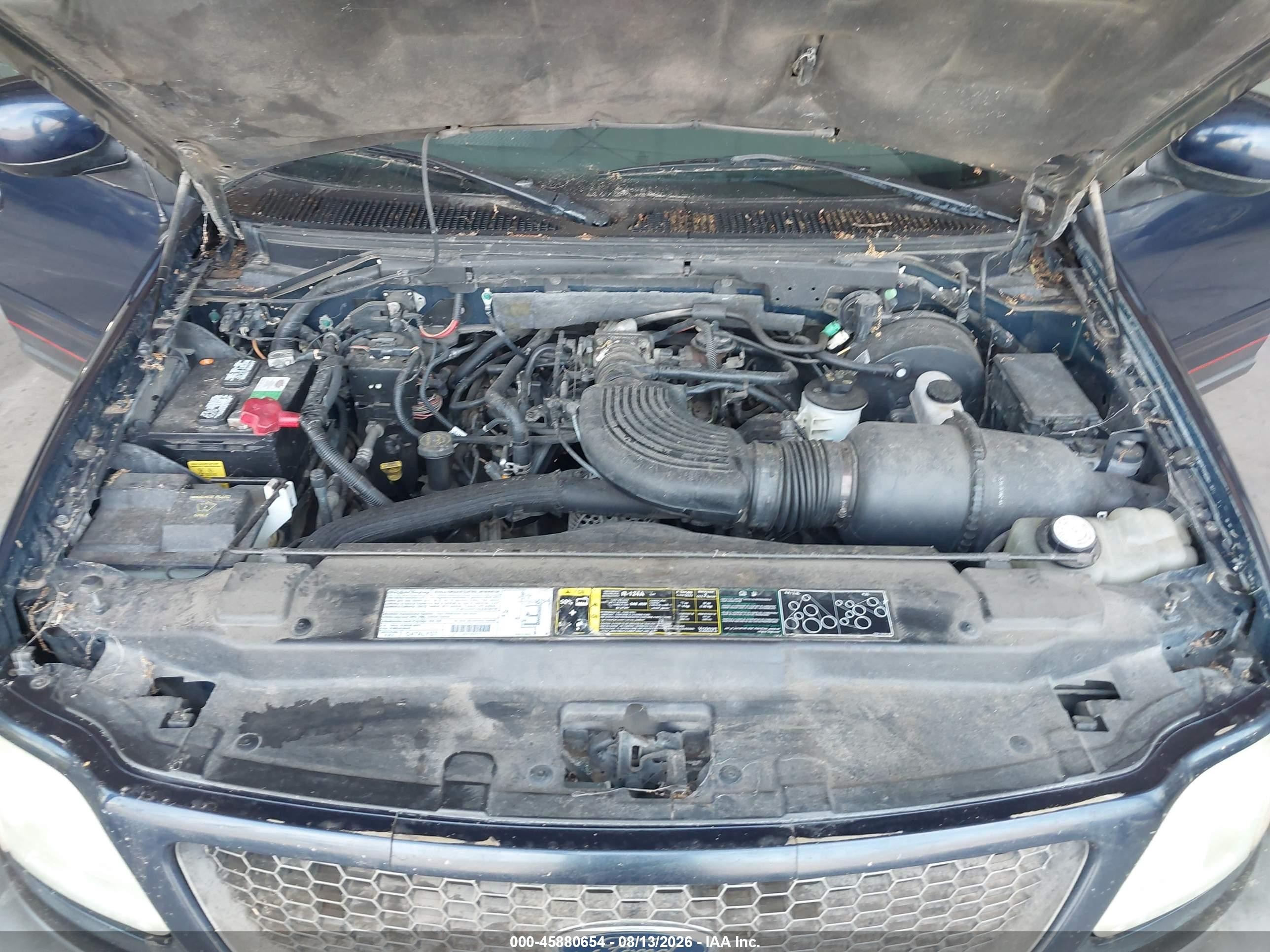 2003 Ford F-150 Lariat/xlt Dark Blue vin: 1FTRW08L23KA47267