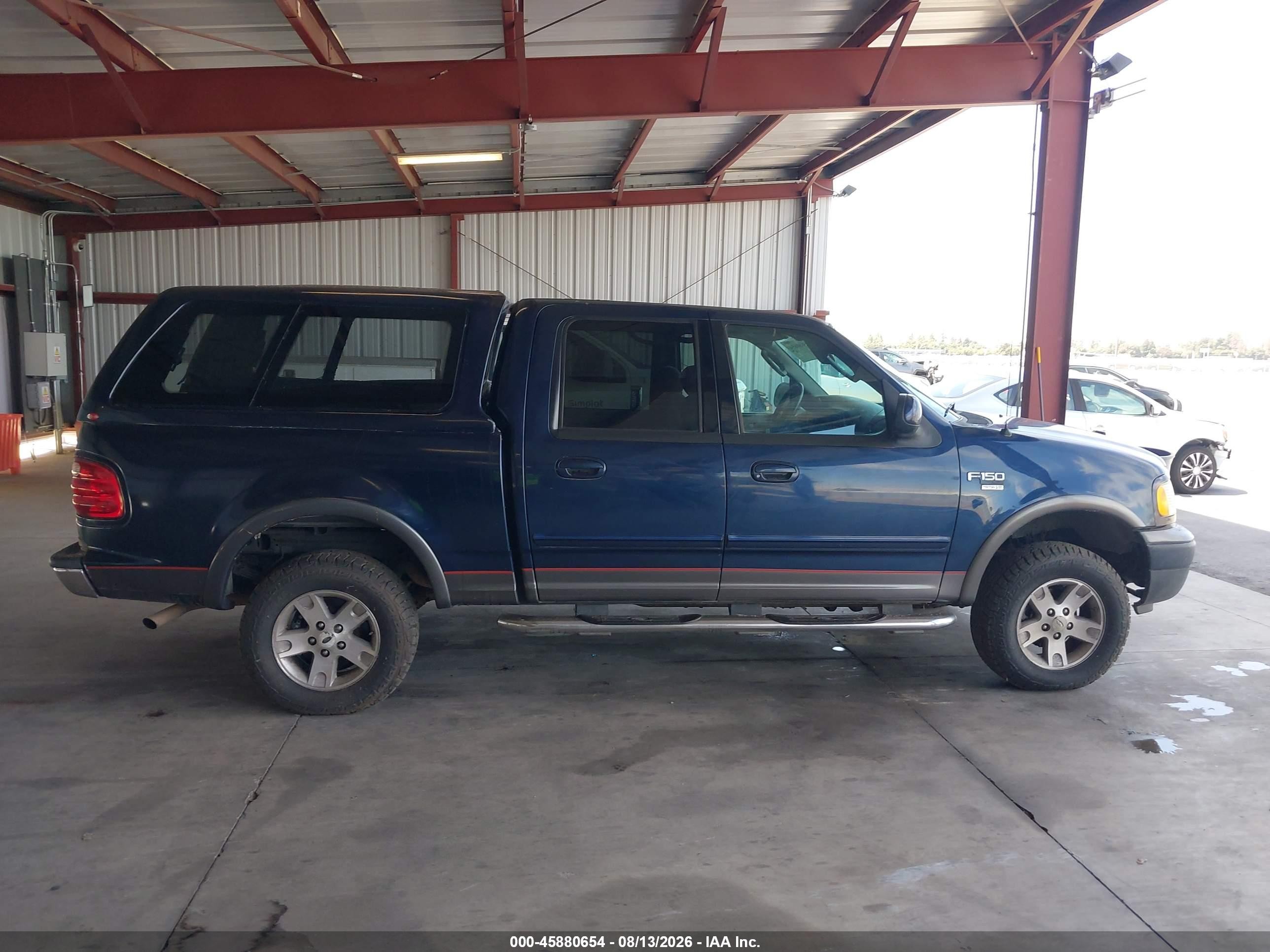 2003 Ford F-150 Lariat/xlt Dark Blue vin: 1FTRW08L23KA47267