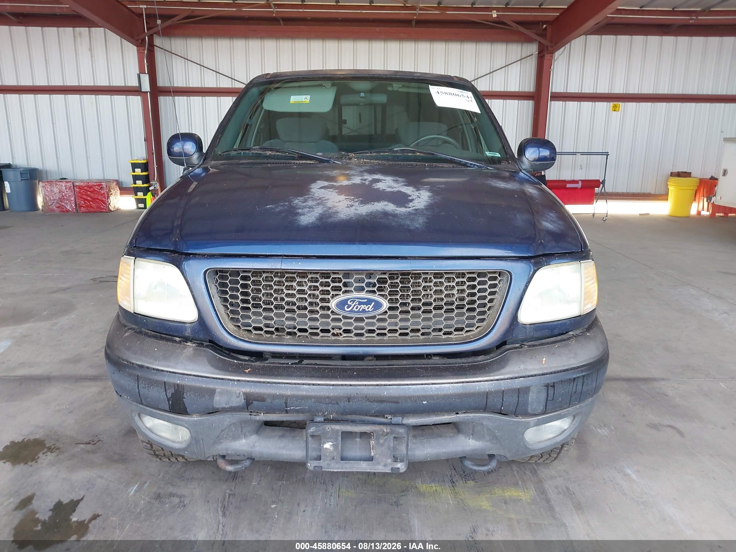 2003 Ford F-150 Lariat/xlt Dark Blue vin: 1FTRW08L23KA47267