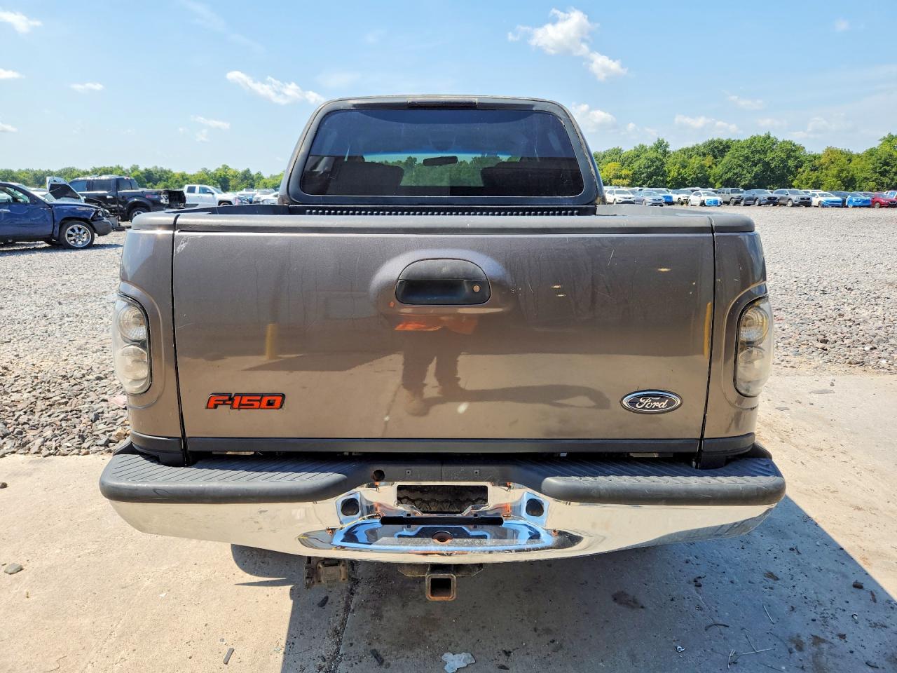 2003 Ford F150 Supercrew Gray vin: 1FTRW08L23KA75215
