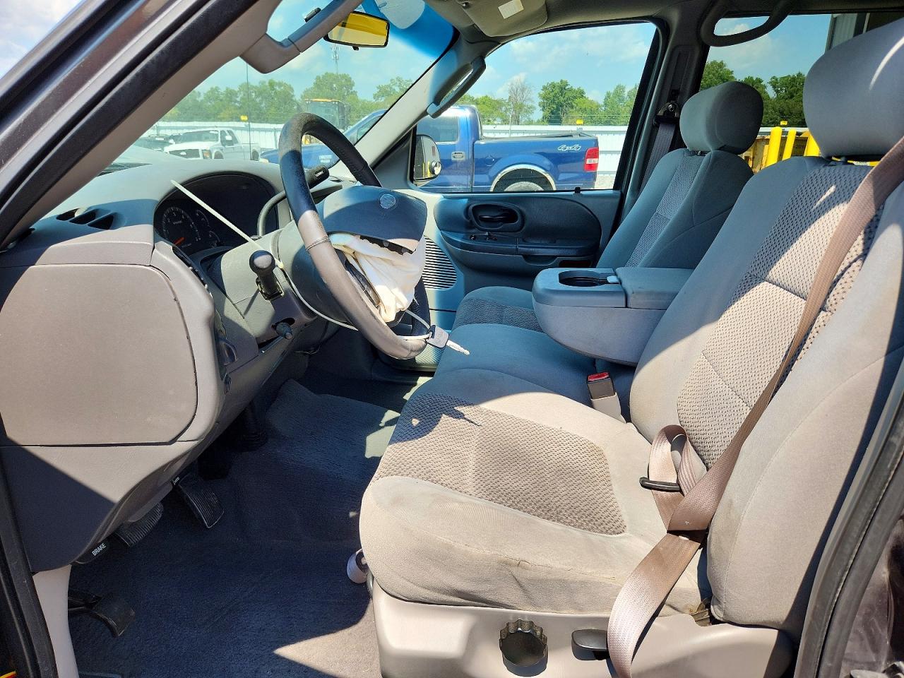 2003 Ford F150 Supercrew Gray vin: 1FTRW08L23KA75215
