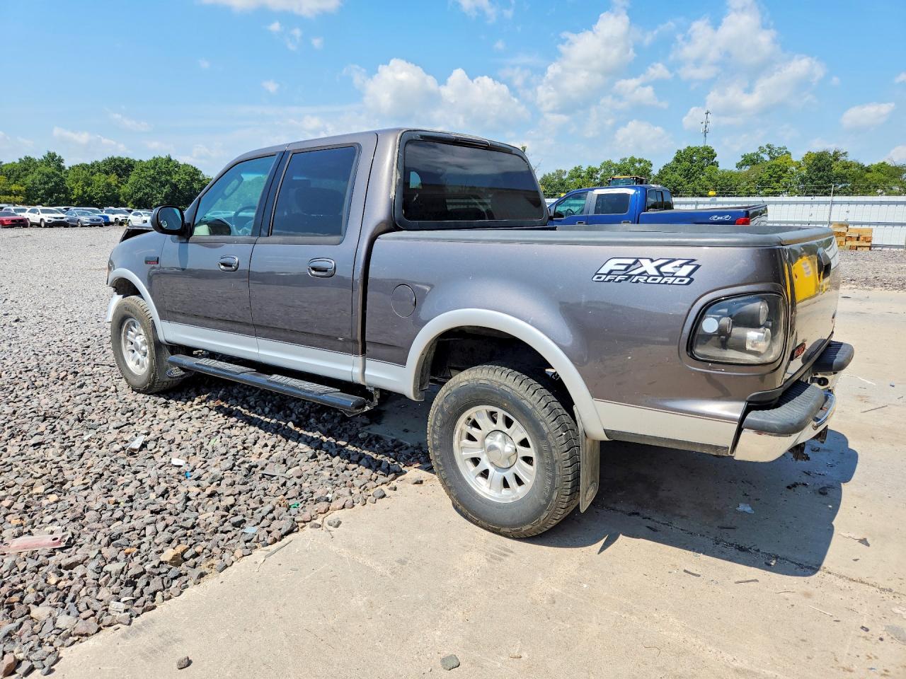 2003 Ford F150 Supercrew Gray vin: 1FTRW08L23KA75215