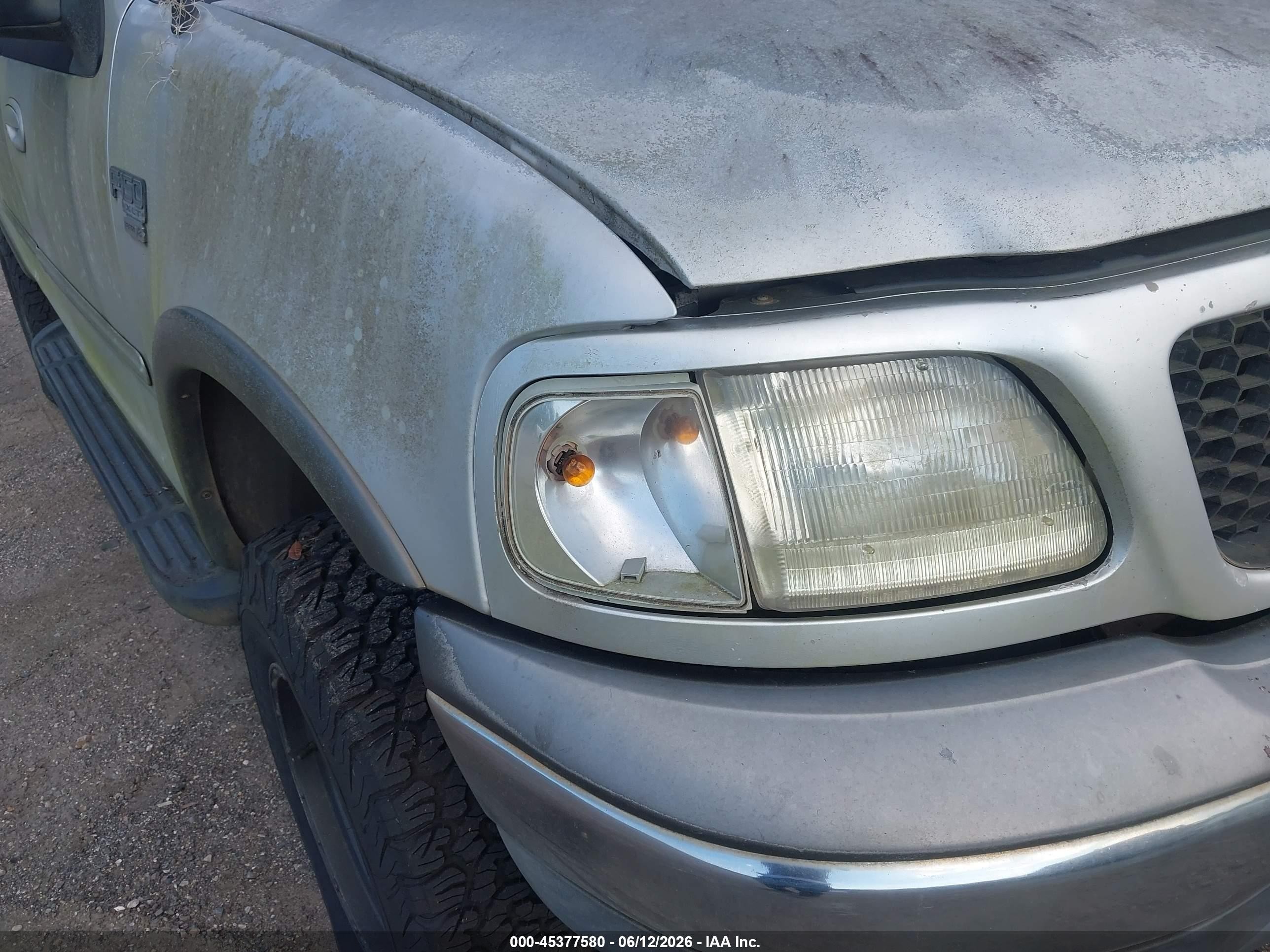 2003 Ford F-150 Lariat/xlt Gray vin: 1FTRW08L23KB05586