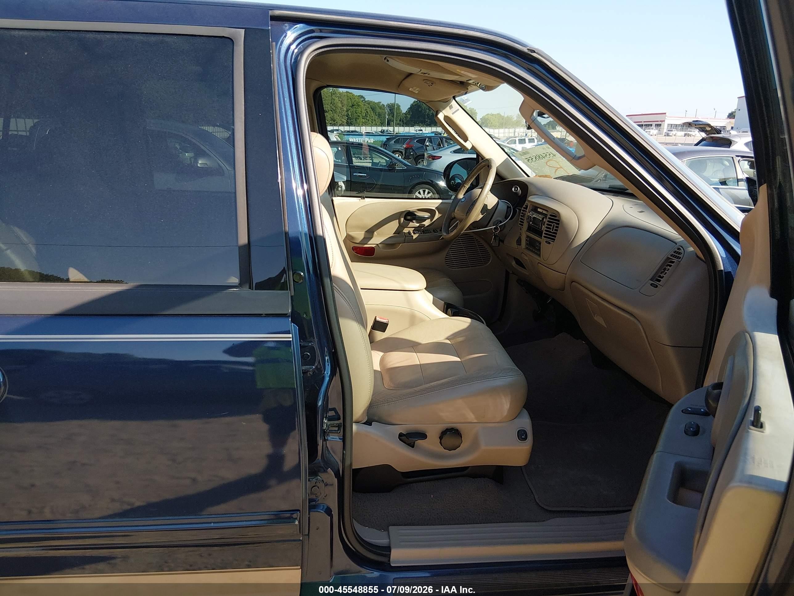 2003 Ford F-150 Lariat/xlt Синий vin: 1FTRW08L23KC56654