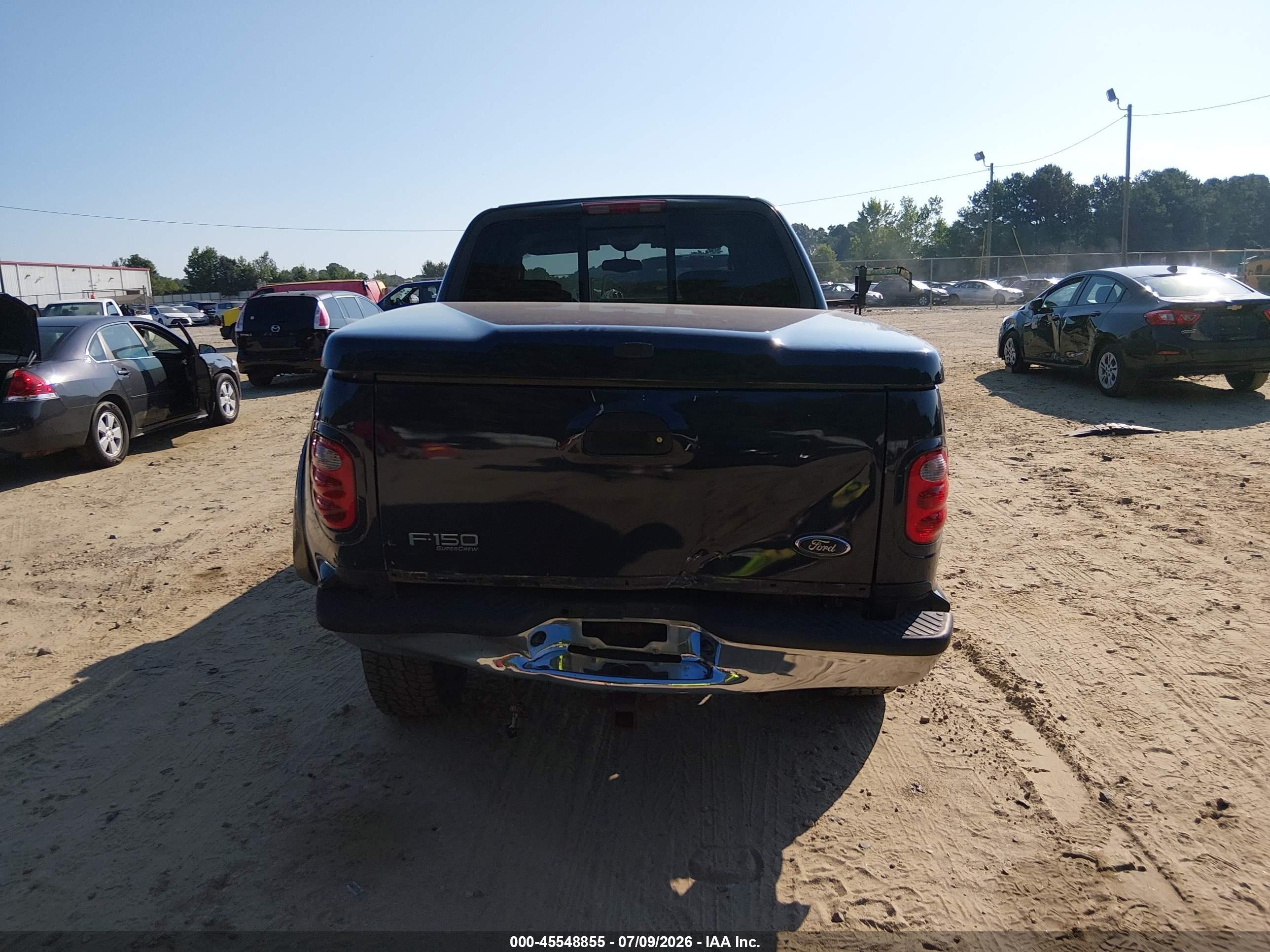 2003 Ford F-150 Lariat/xlt Синий vin: 1FTRW08L23KC56654