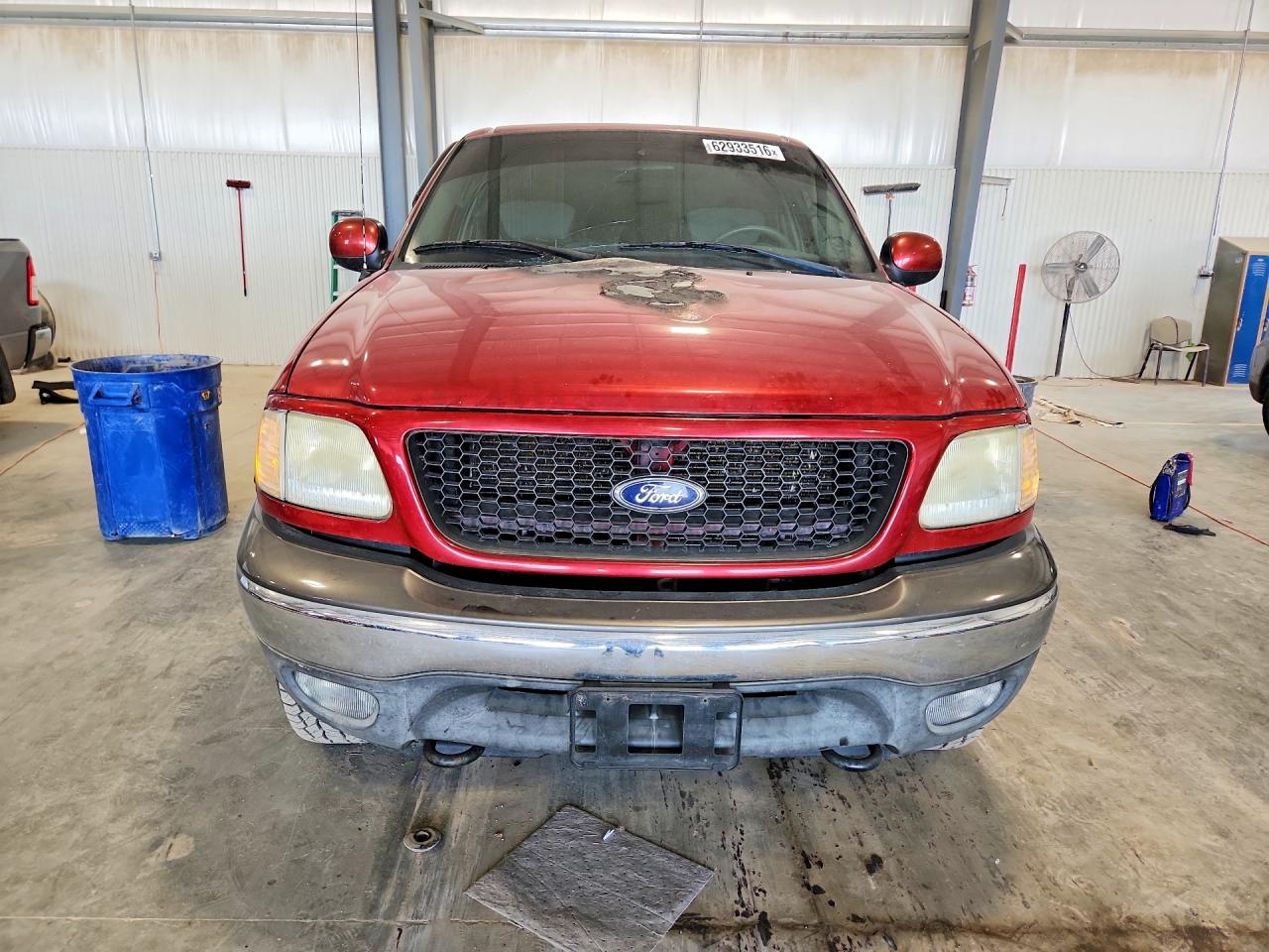 2003 Ford F150 Supercrew Red vin: 1FTRW08L23KD03780