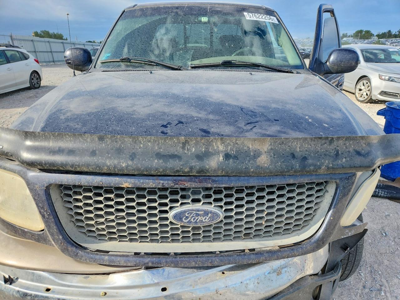 2001 Ford F150 Supercrew Blue vin: 1FTRW08L31KA67153