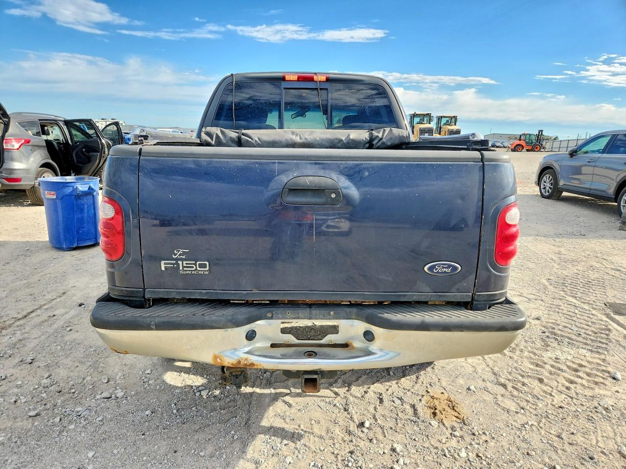 2001 Ford F150 Supercrew Blue vin: 1FTRW08L31KA67153