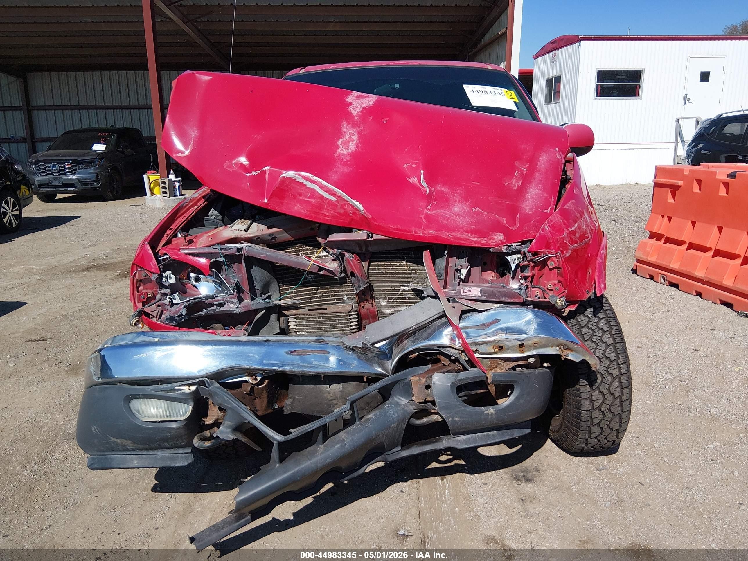 2001 Ford F-150   Red vin: 1FTRW08L31KB56205