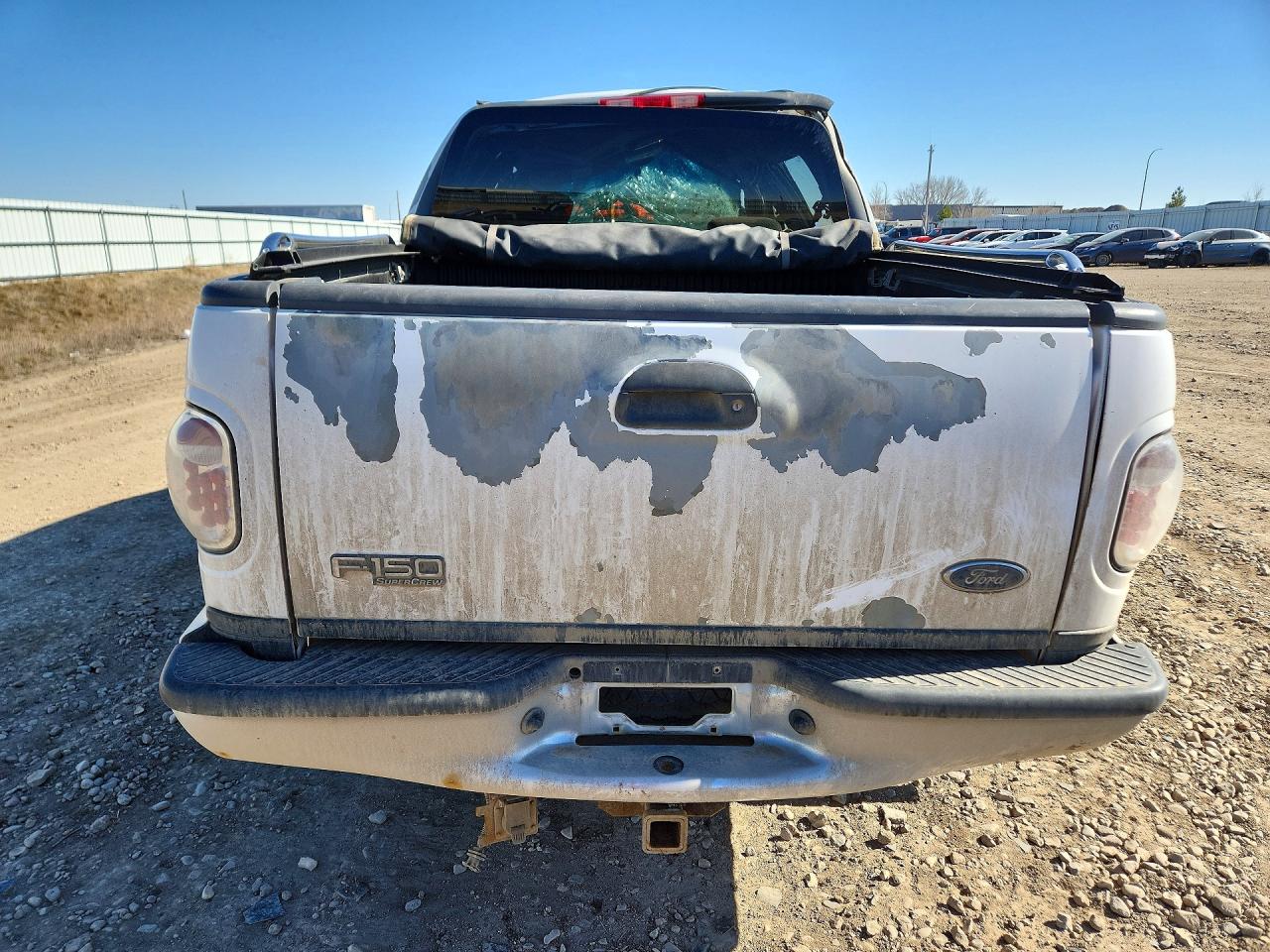 2001 Ford F150 Supercrew White vin: 1FTRW08L31KB78110