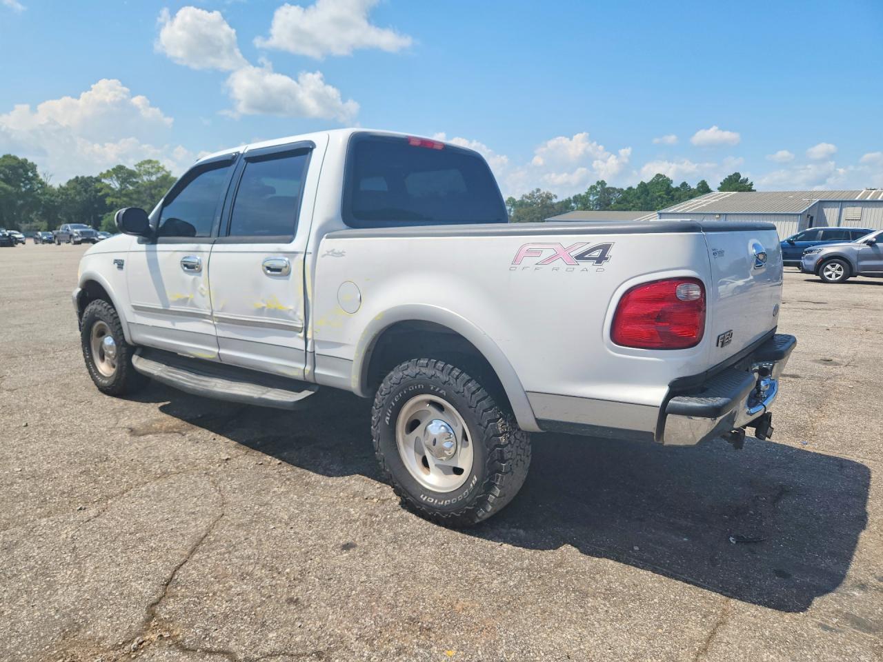 2001 Ford F150 Supercrew Белый vin: 1FTRW08L31KB97658