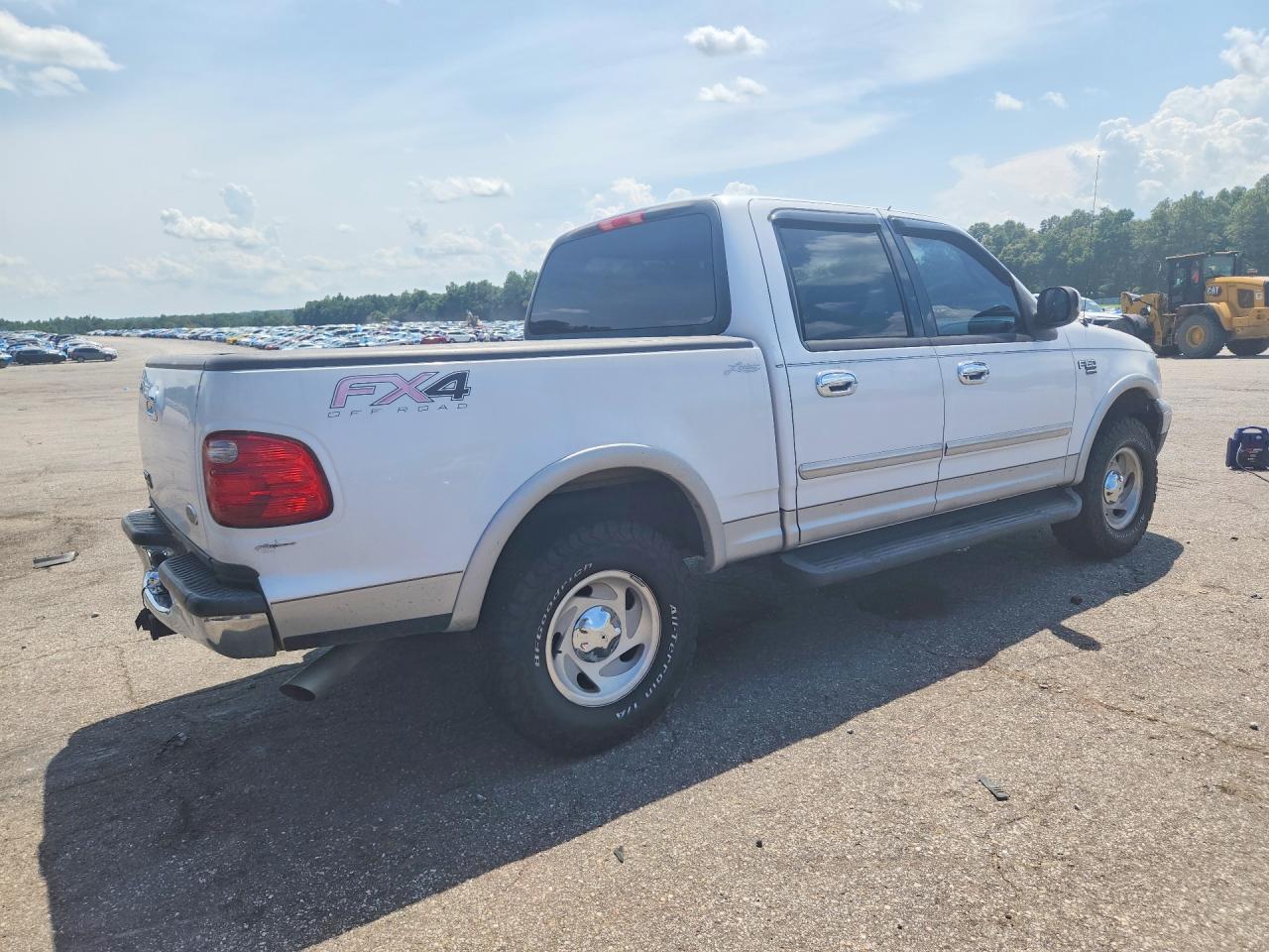 2001 Ford F150 Supercrew Белый vin: 1FTRW08L31KB97658